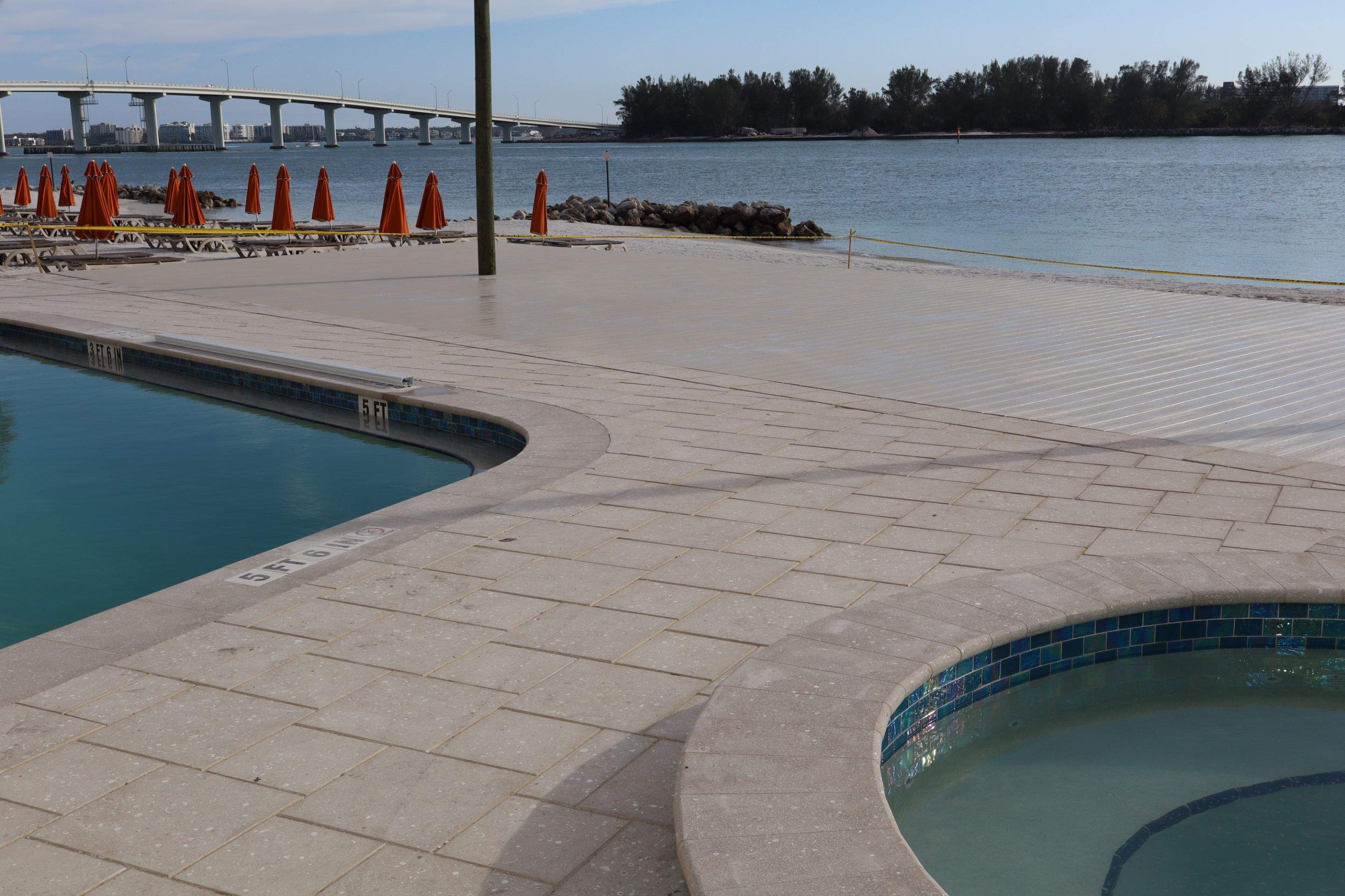 GulfView Hotel Deck Replacement – Clearwater, Florida by Orlando pergolas 
