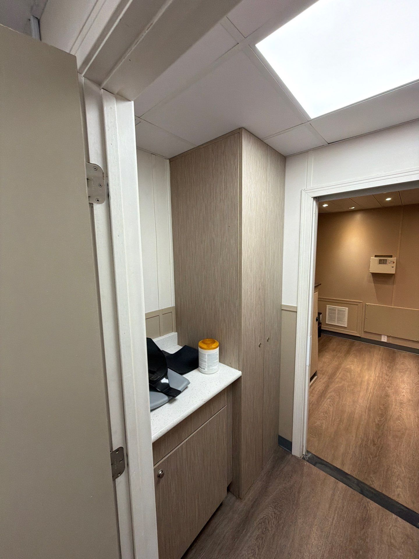 Interior for Mobile Medical Imaging Unit by Select Painting, Coatings & Garage Cabinets