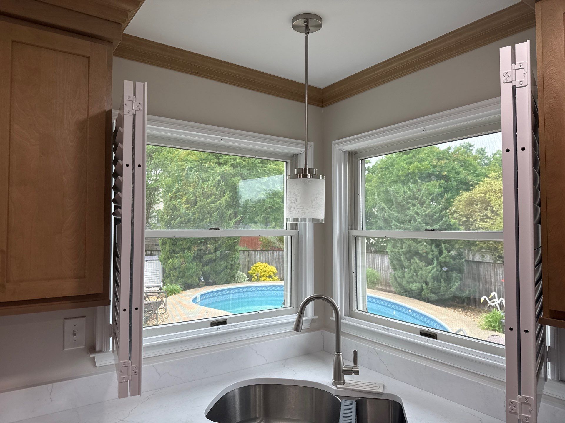 Shutter Project in Waldorf, MD by Southern Maryland Custom Blinds