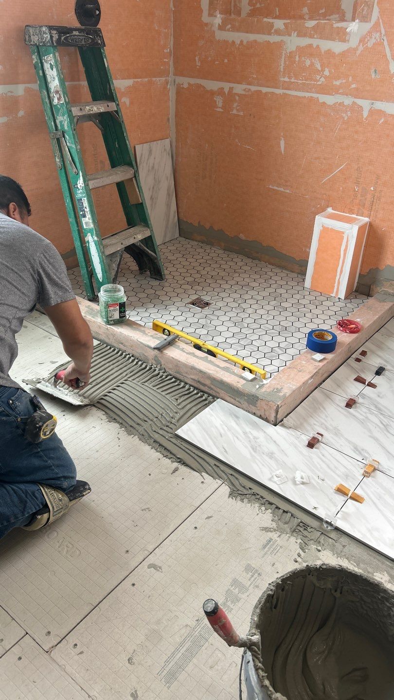 Full Bath Remodel  by Footprints Floors of Nashville