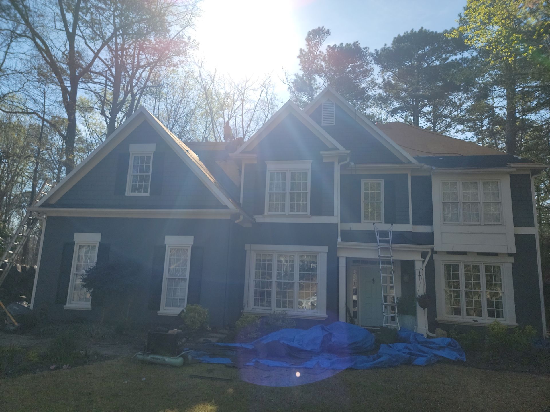 Residential Roofing Installation using Owens Corning by Inspector Roofing and Restoration