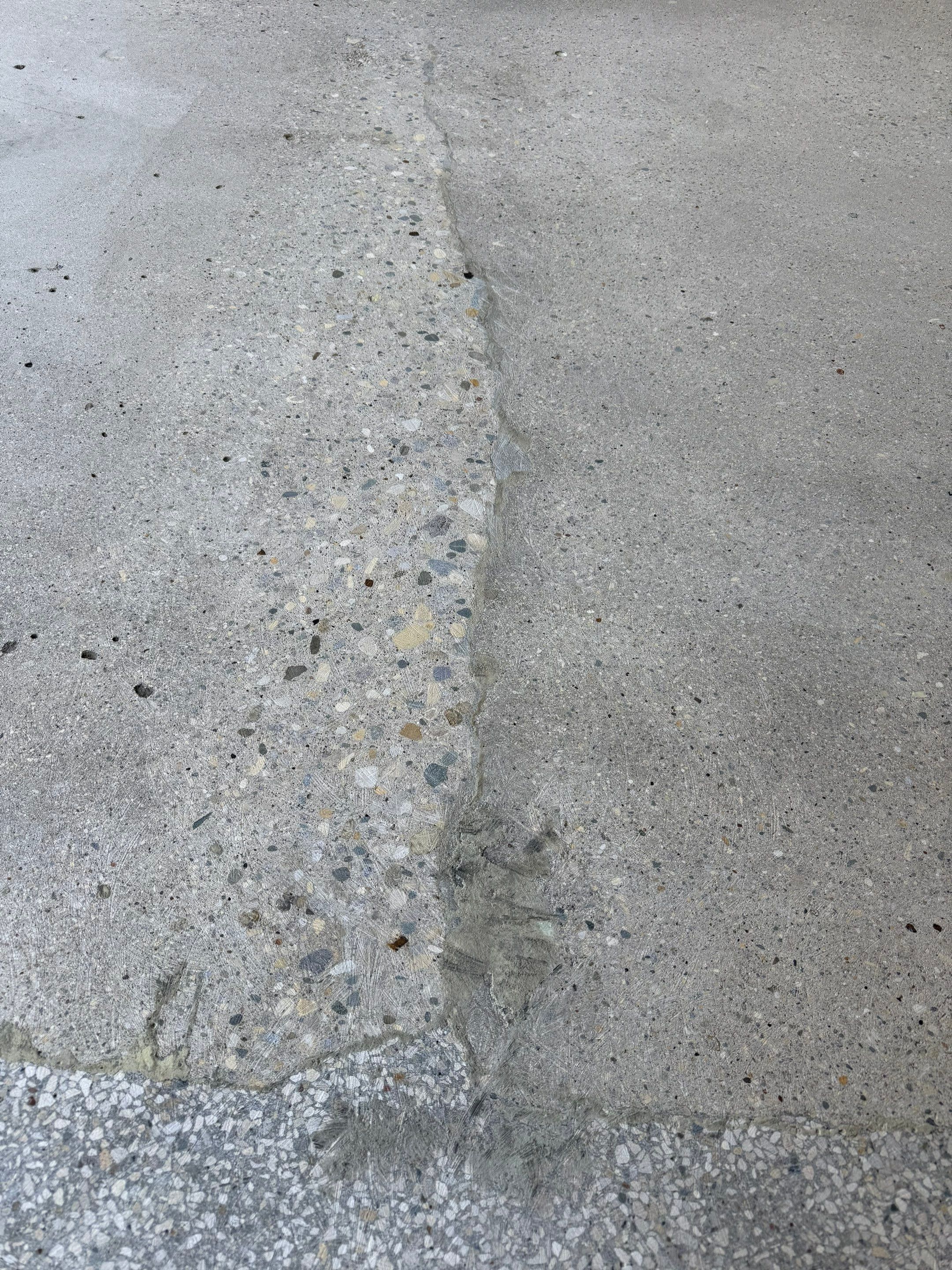 Multi-Colored Epoxy Garage Floor Coating and Concrete Stair Restoration by Select Painting, Coatings & Garage Cabinets