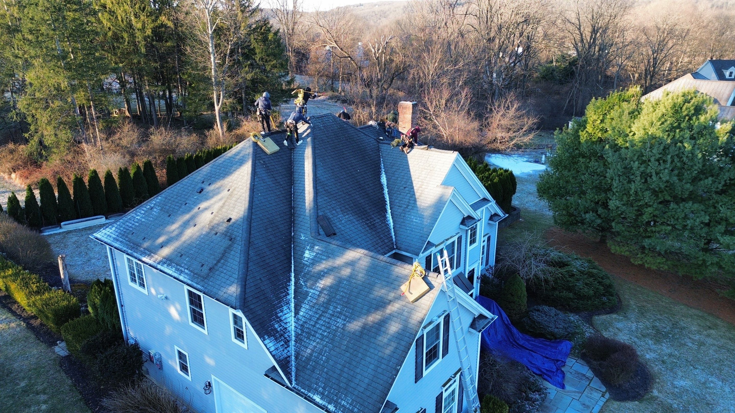 Federowicz Roof Completion by Royal Restoration CT 