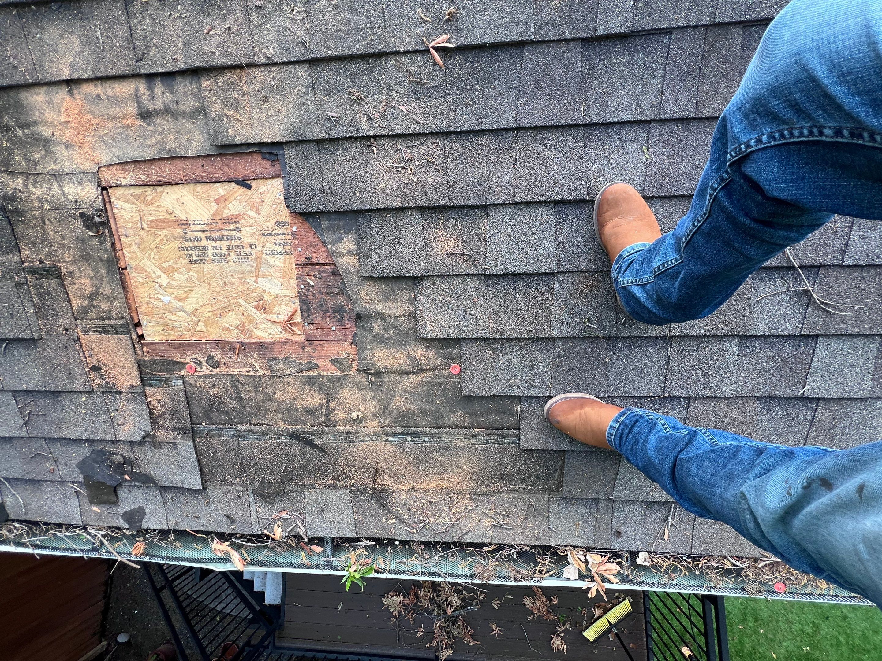 Residential Roofing Repair using Owen's Corning Duration (Lifetime) Shingles by Roof Repair Company