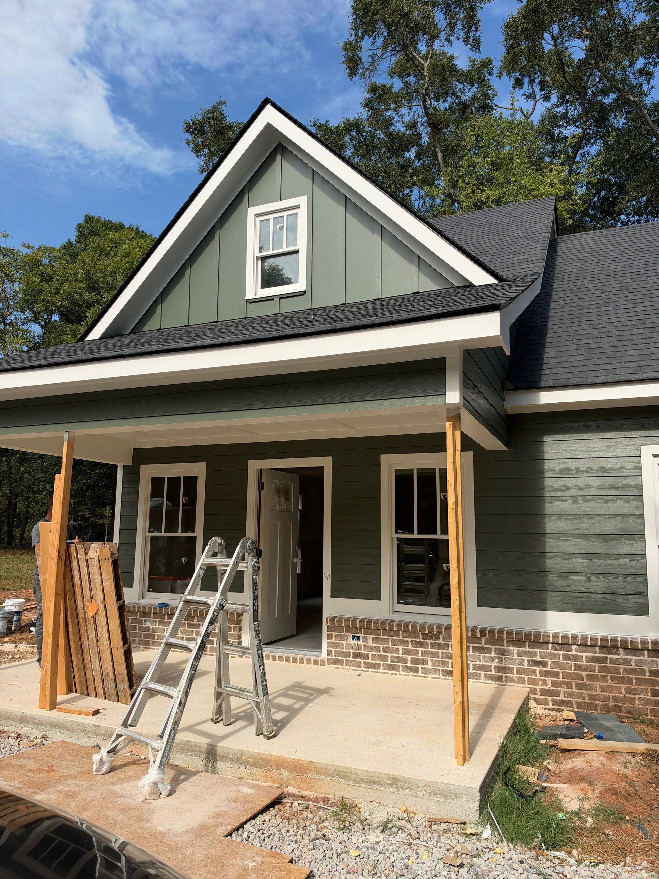 New Construction Exterior Painting in Social Circle by PGP Surface Solutions, LLC