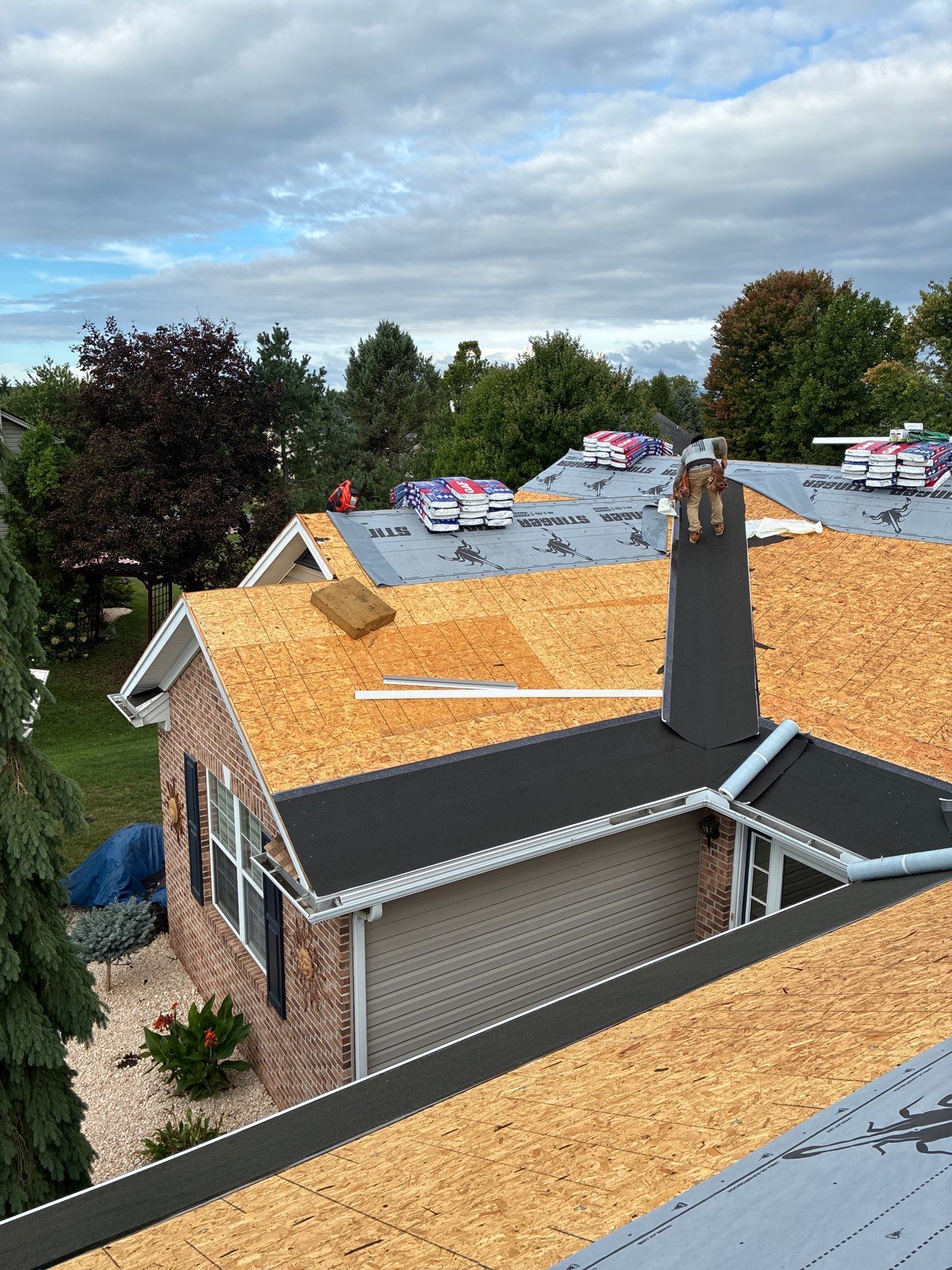 GAF Timberline HDZ Architectural Shingle Roof Replacement in Chambersburg by Teflon Roofing