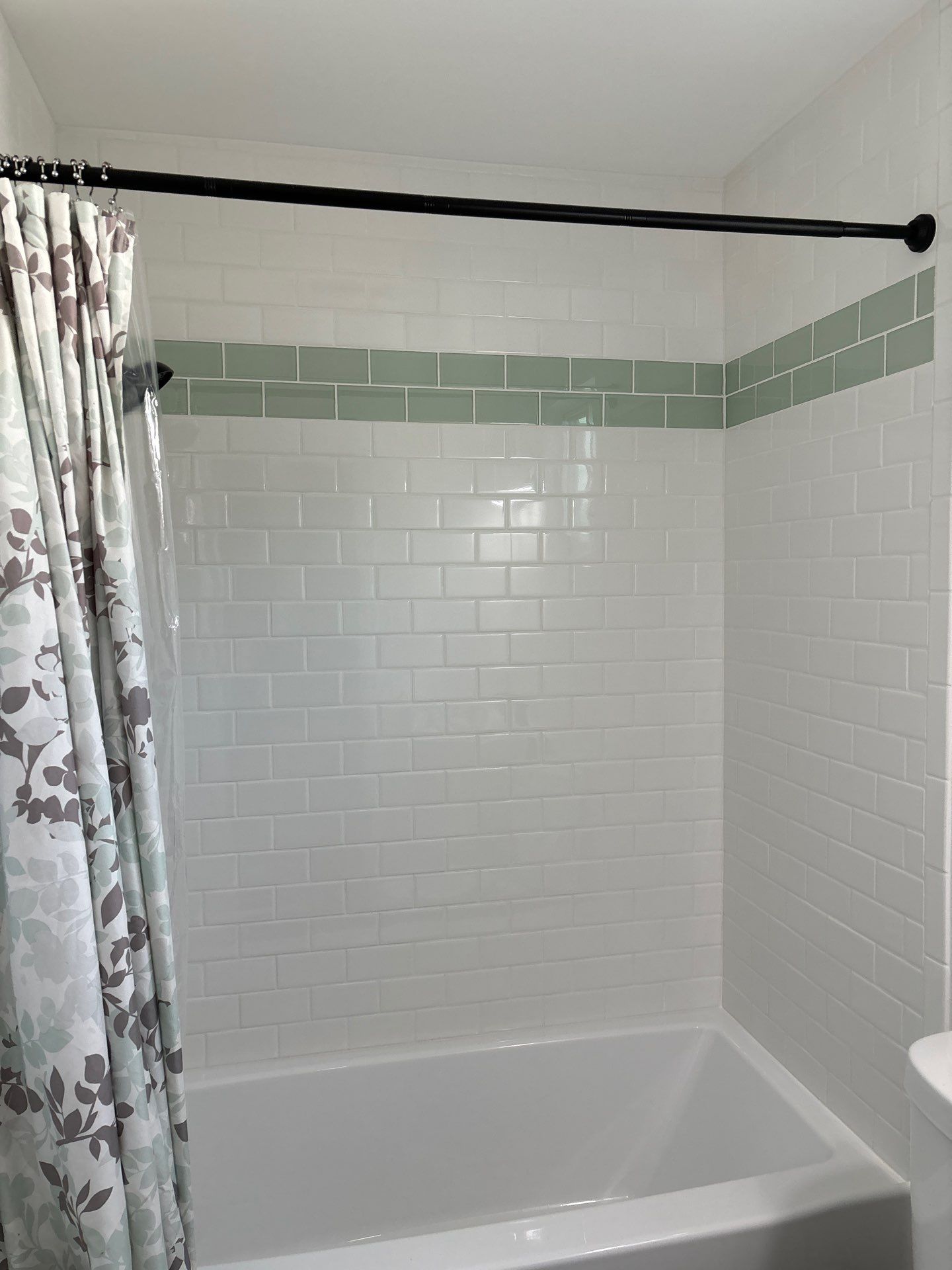 Bathroom Remodel using Sherwin Williams Premium ceiling paint by Laser Focused Solutions LLC