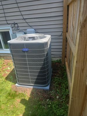 Carrier Central Air Conditioning Installation