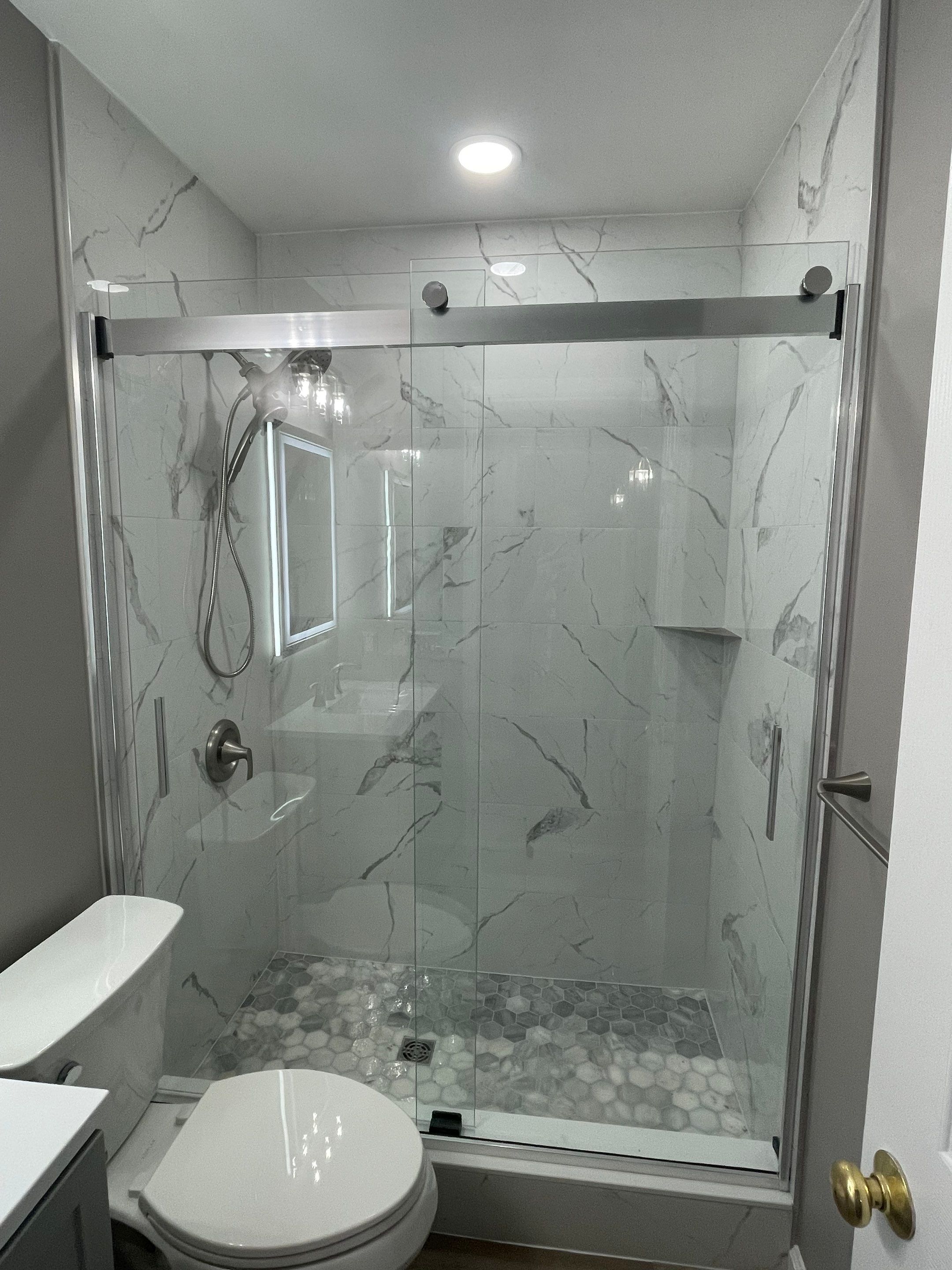Master Bathroom & Secondary Bathroom Remodel - Bowie, MD by Remodel Now