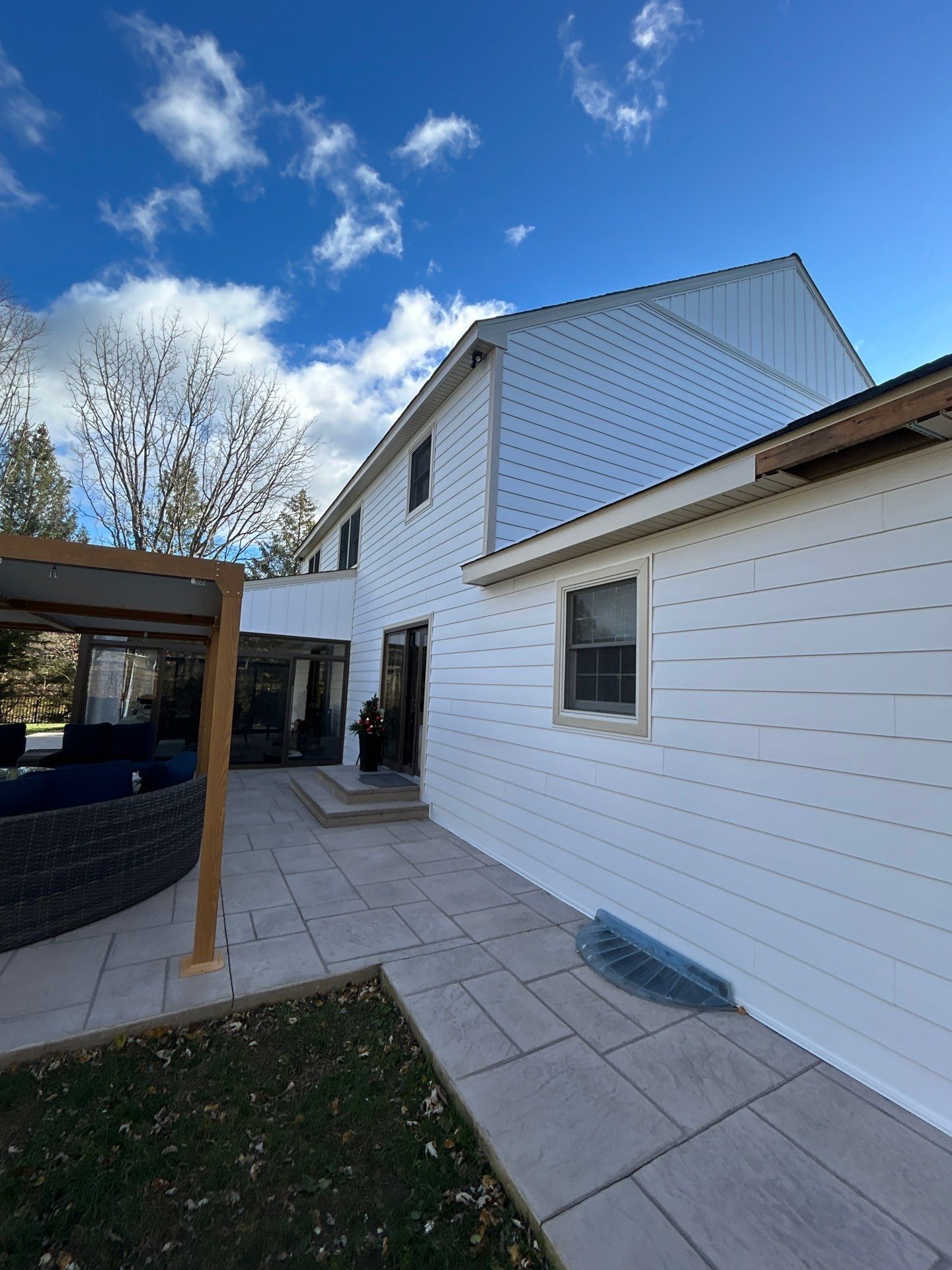Full Exterior Renovation with GAF Roofing System in North Wales by North Star Roofing