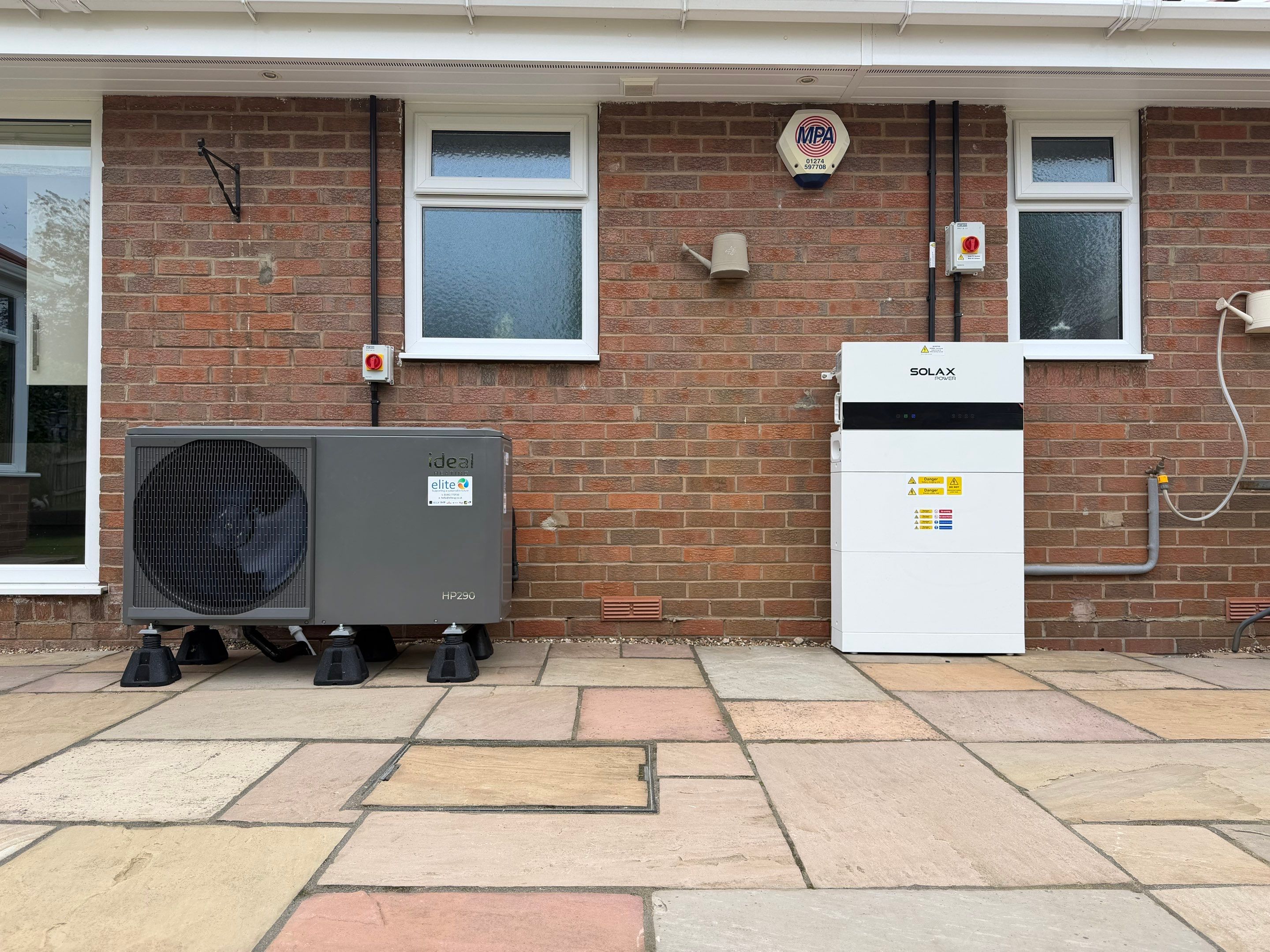 π Going fully renewable β heat pump, solar PV and battery storage working together by Elite Services Group Ltd