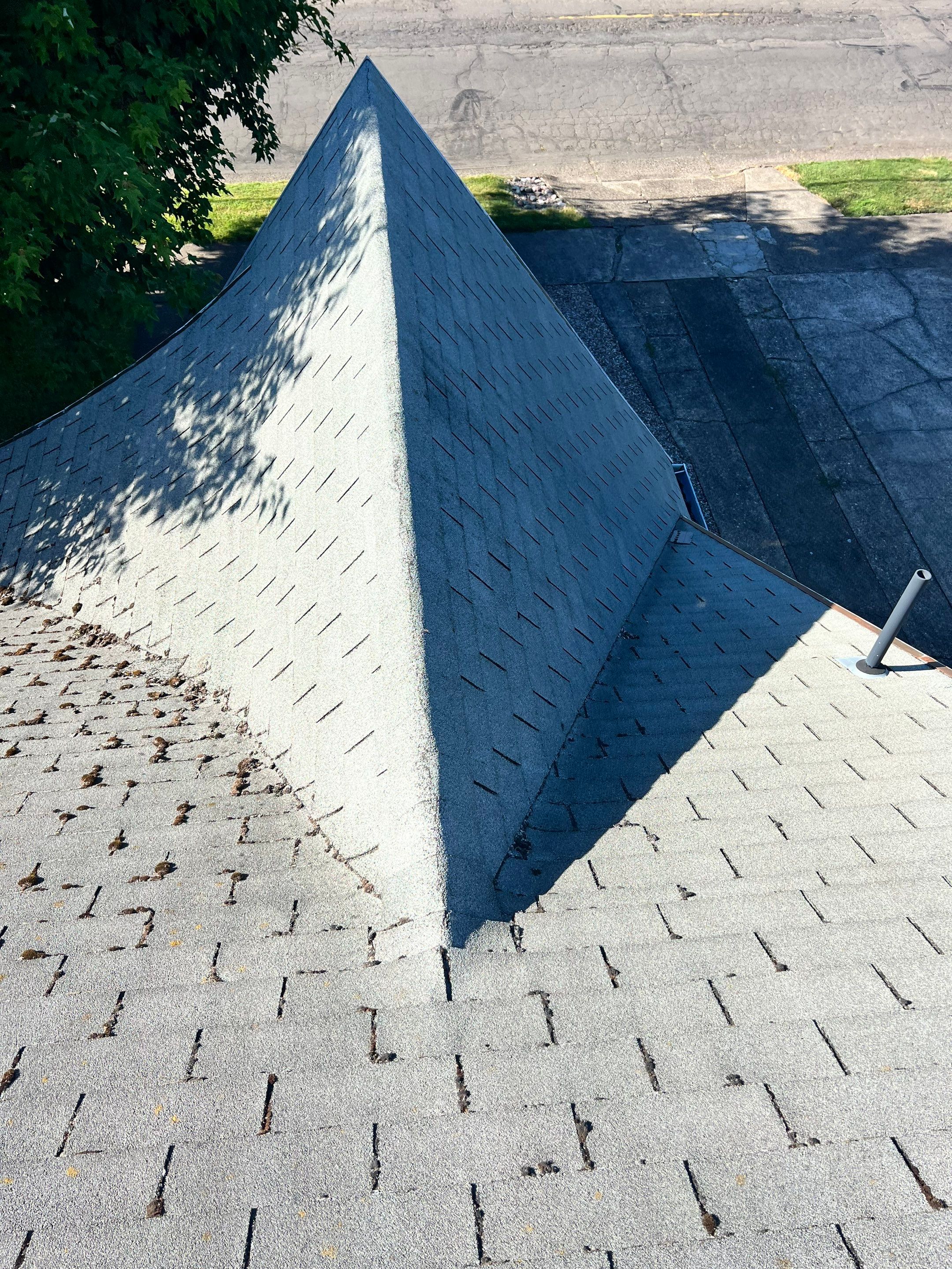 Residential Roof Installation with Added Insulation Barrier  using Malarkey Vista AR Shingles (Color: Storm Grey) by Orezona Building & Roofing Company, Inc.