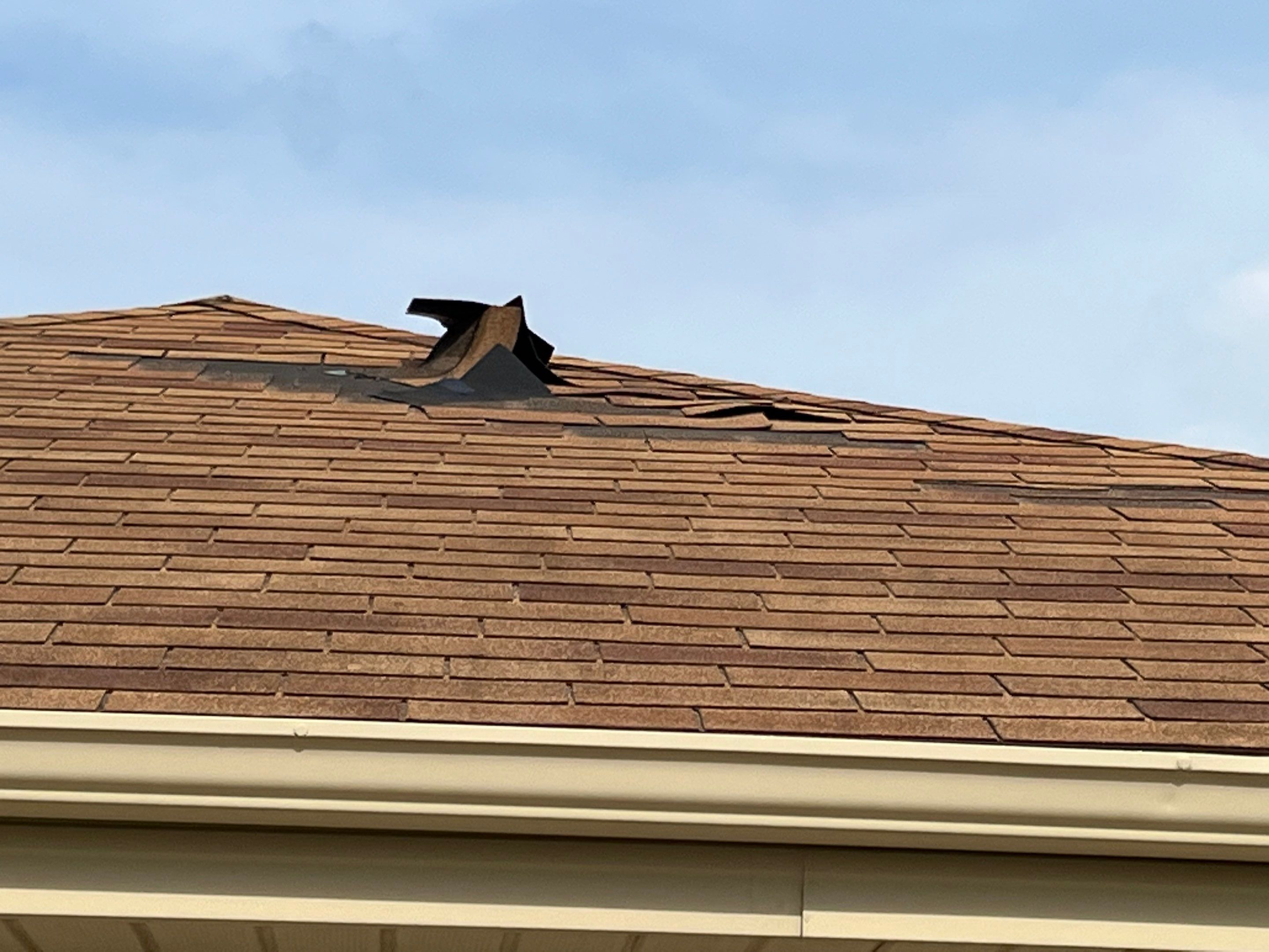 3 Tab Shingle Roof using Owens Corning Supreme by Bison Roofing