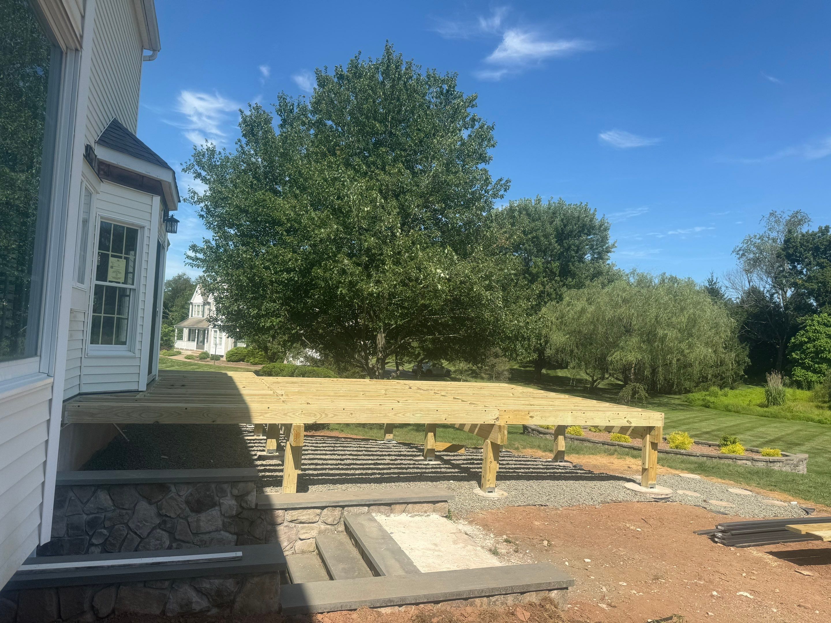 New Deck  in Readington Township by deck guardian