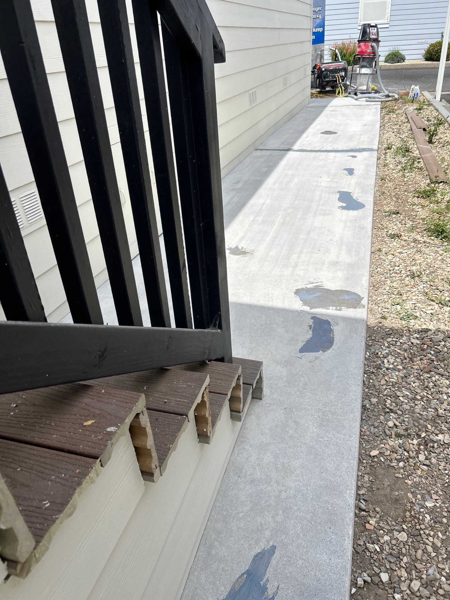 Holy Smokes what a difference by Matt Gifford Painting LLC