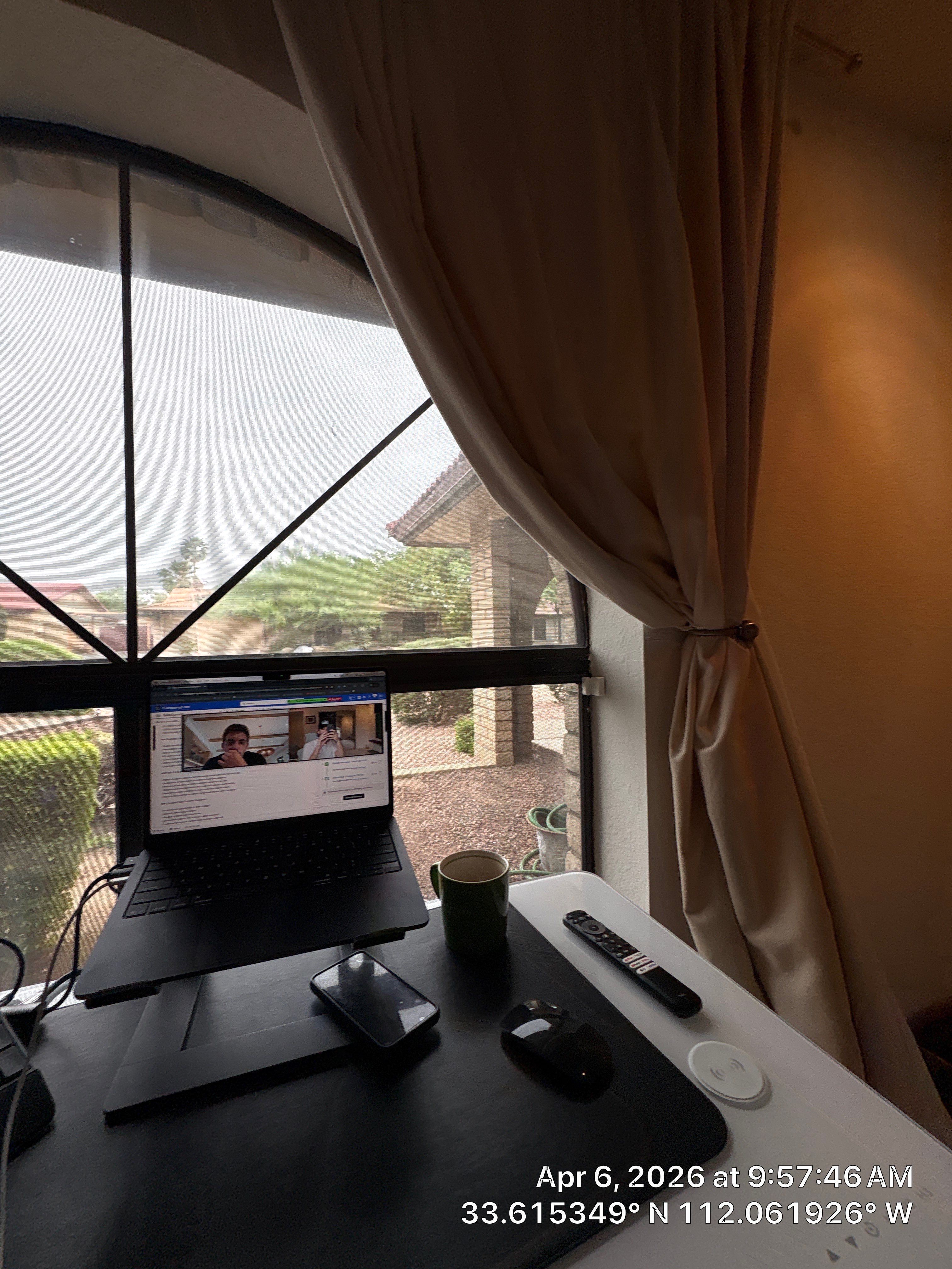 Phoenix Home Office & Living Room Renovation by CompanyCam Sales Demo