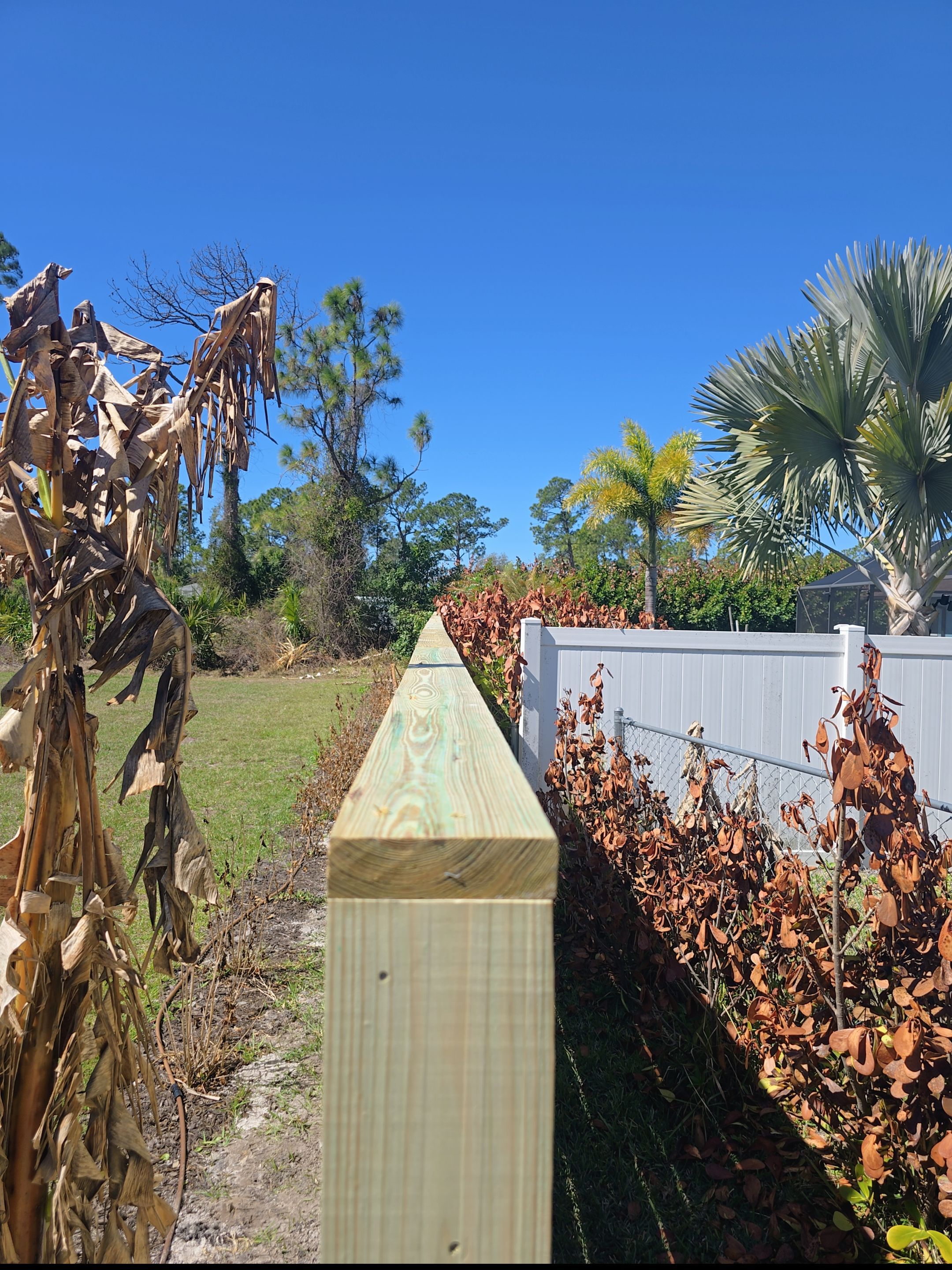 Horizontal Wood Fence in North Port by True Fence LLC