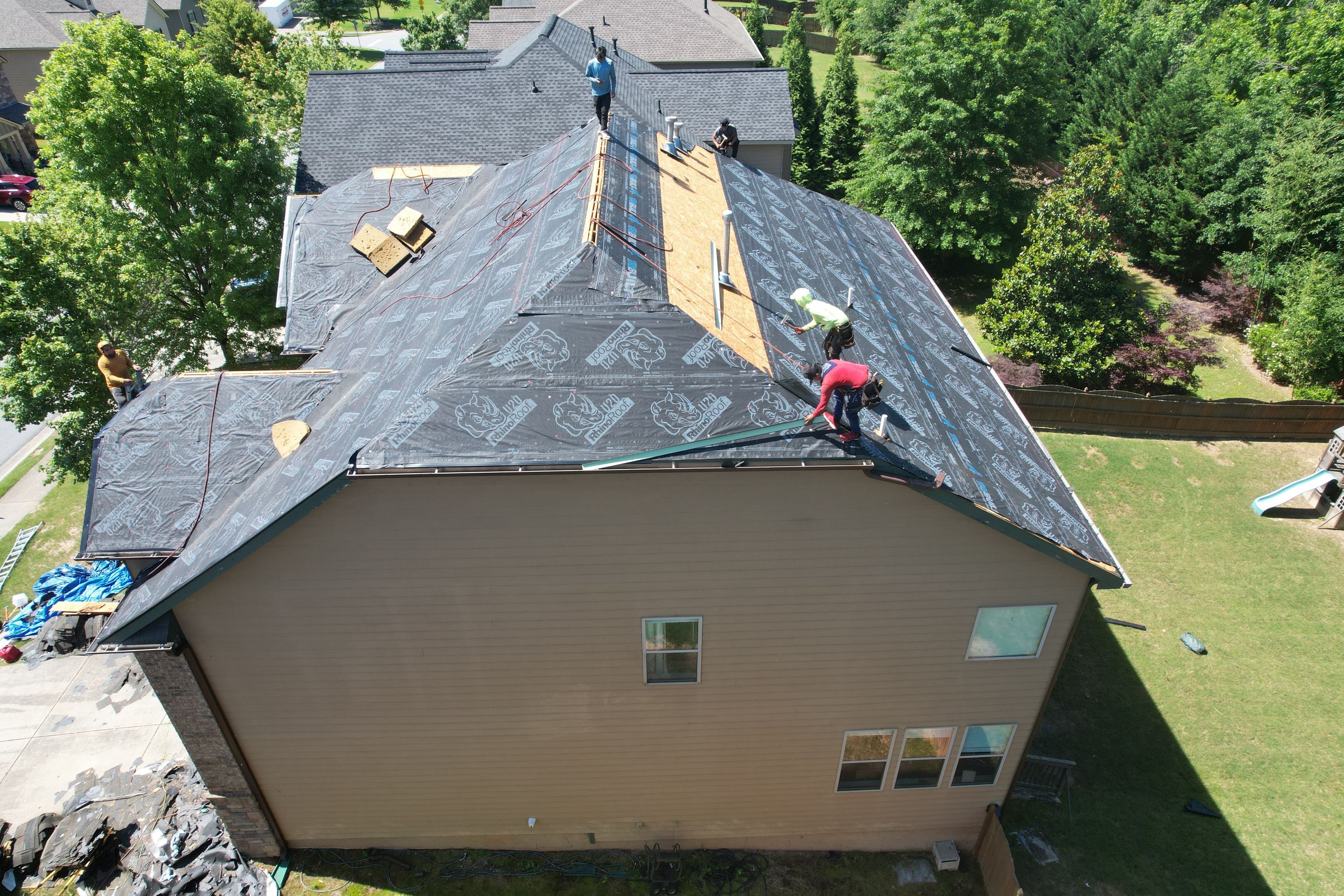 Residential Roof Replacement using Owens Corning by Inspector Roofing and Restoration