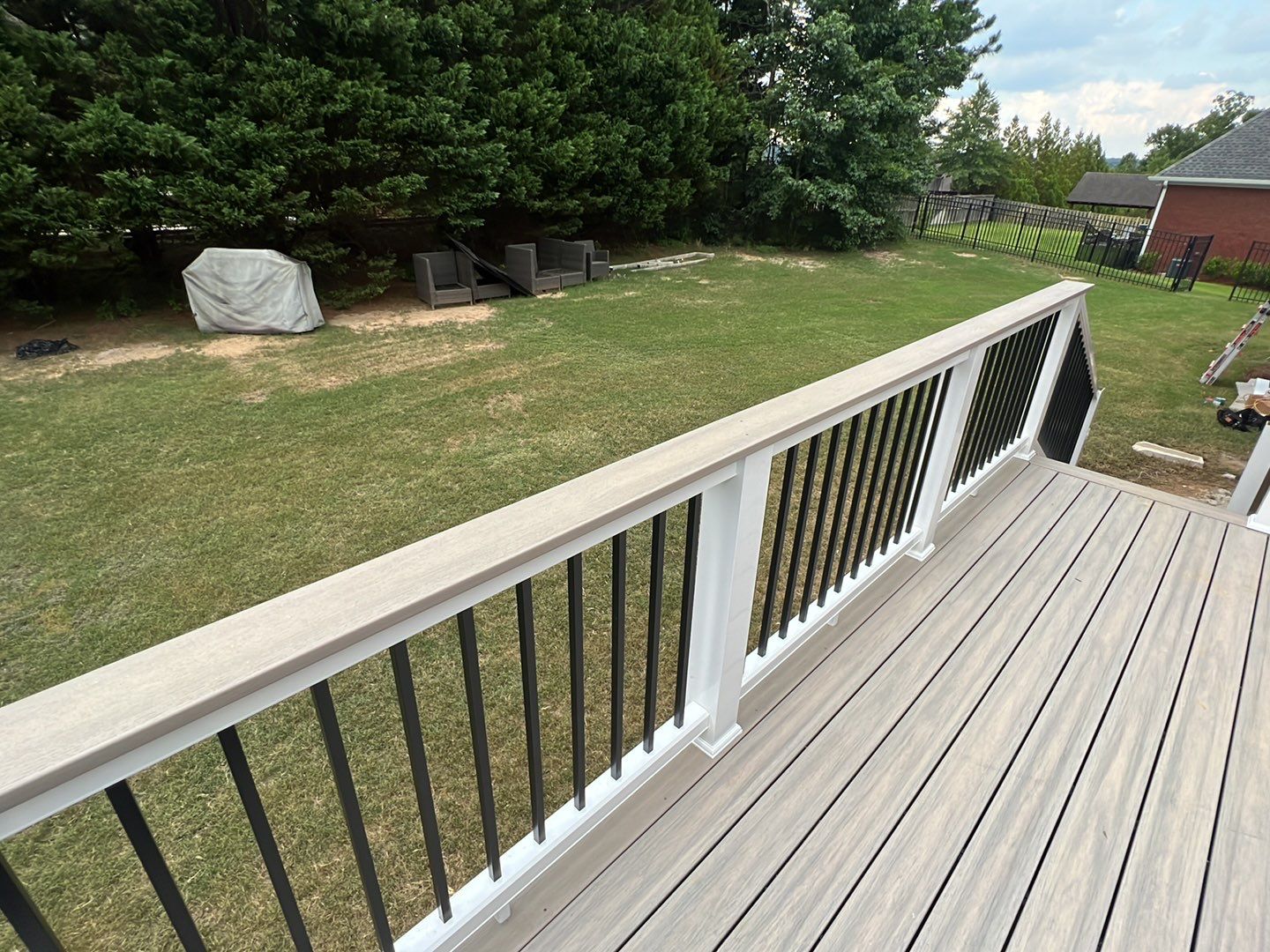Tiffany Estates - Composite Deck Installation  by Pillar and Pine