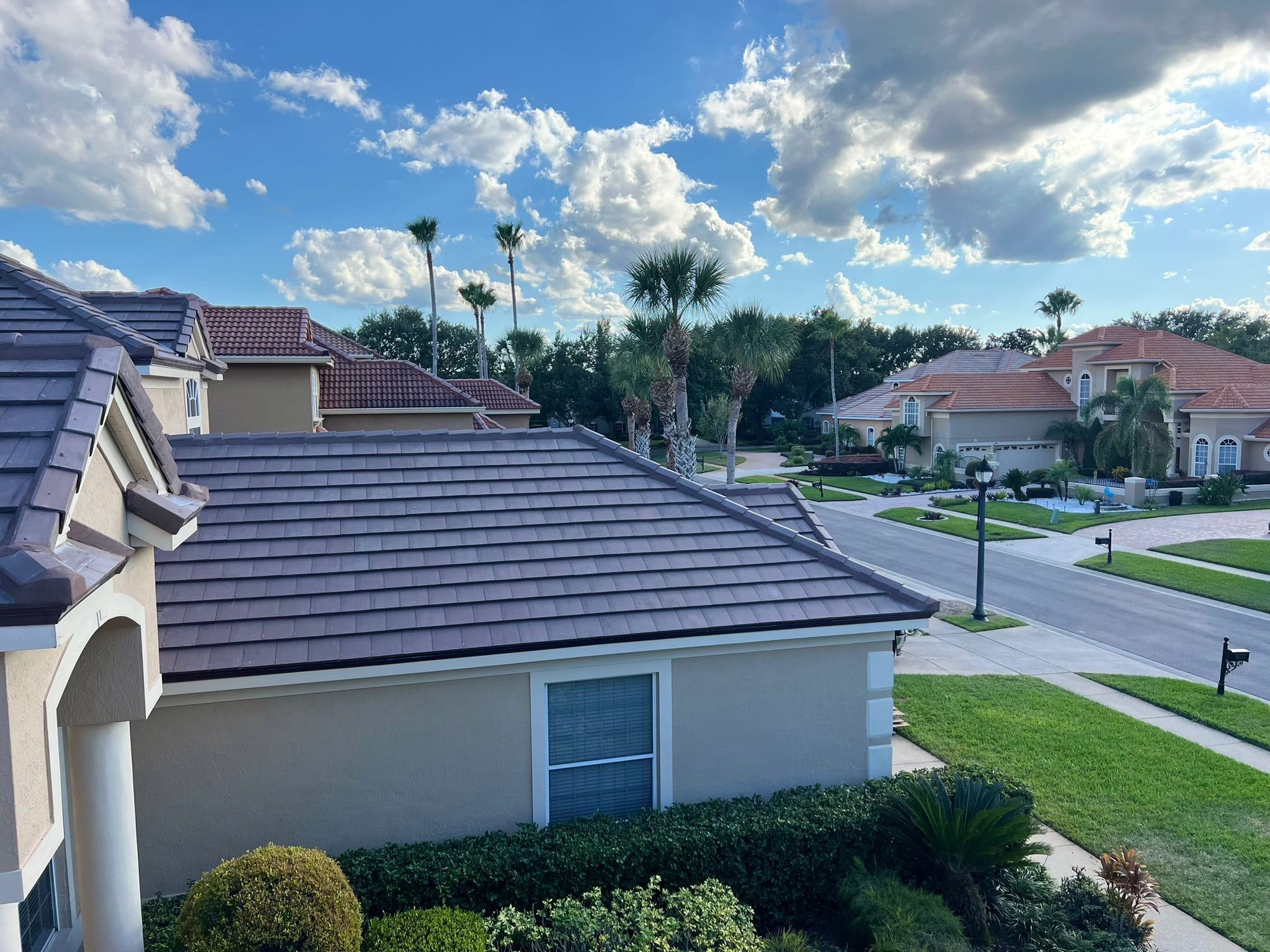 Full Concrete Tile Roof Replacement with Polyglass Underlayment in Orlando by Fortified Roofing Solutions Corp.