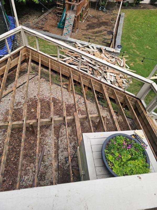 Deck Installation and Painting by Billy Weatherspoon Contractor