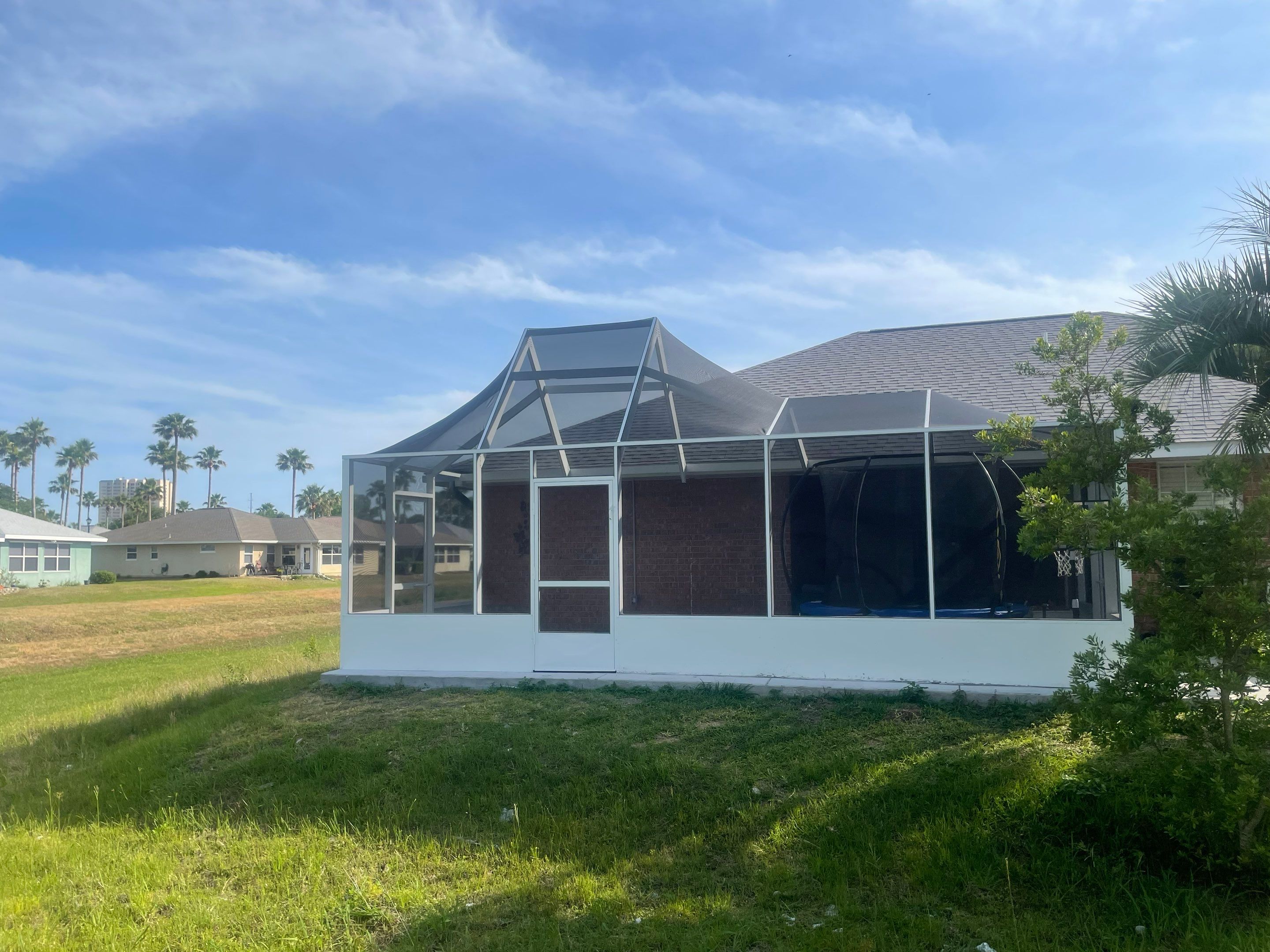 Miramar Beach Screen Room by Titan Sunrooms
