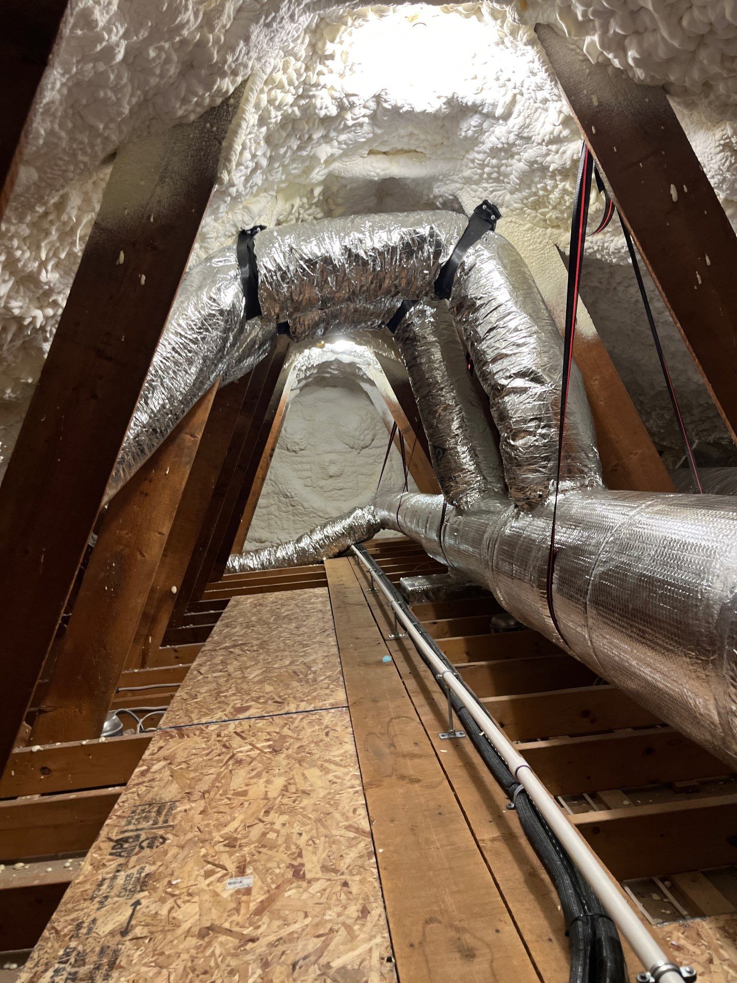 Ducted Mitsubishi Hyperheat System  by Ocean State Air Solutions