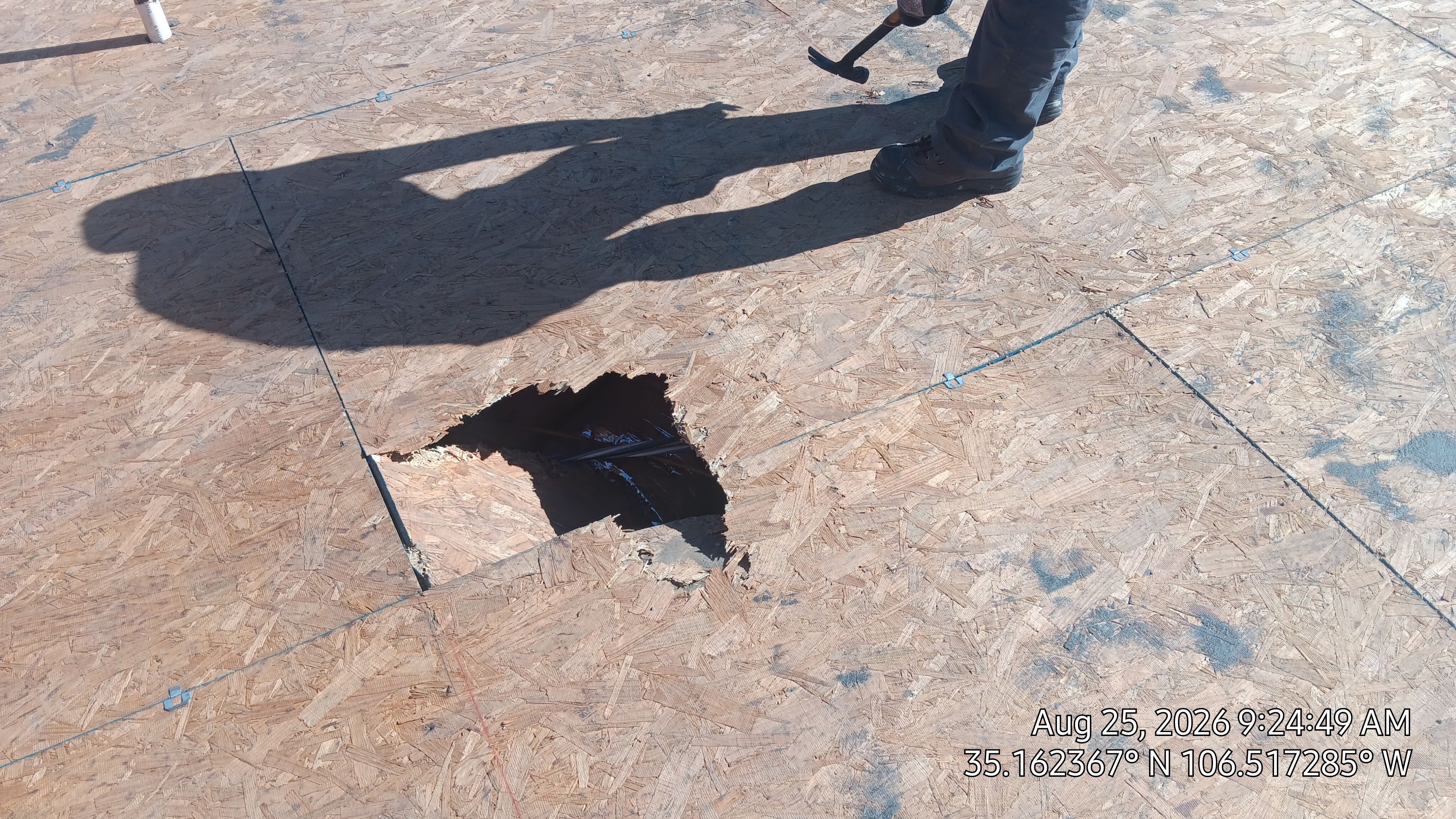 TPO Roof Replacement and Wood Repair in Albuquerque by Doyle Roof Masters Inc