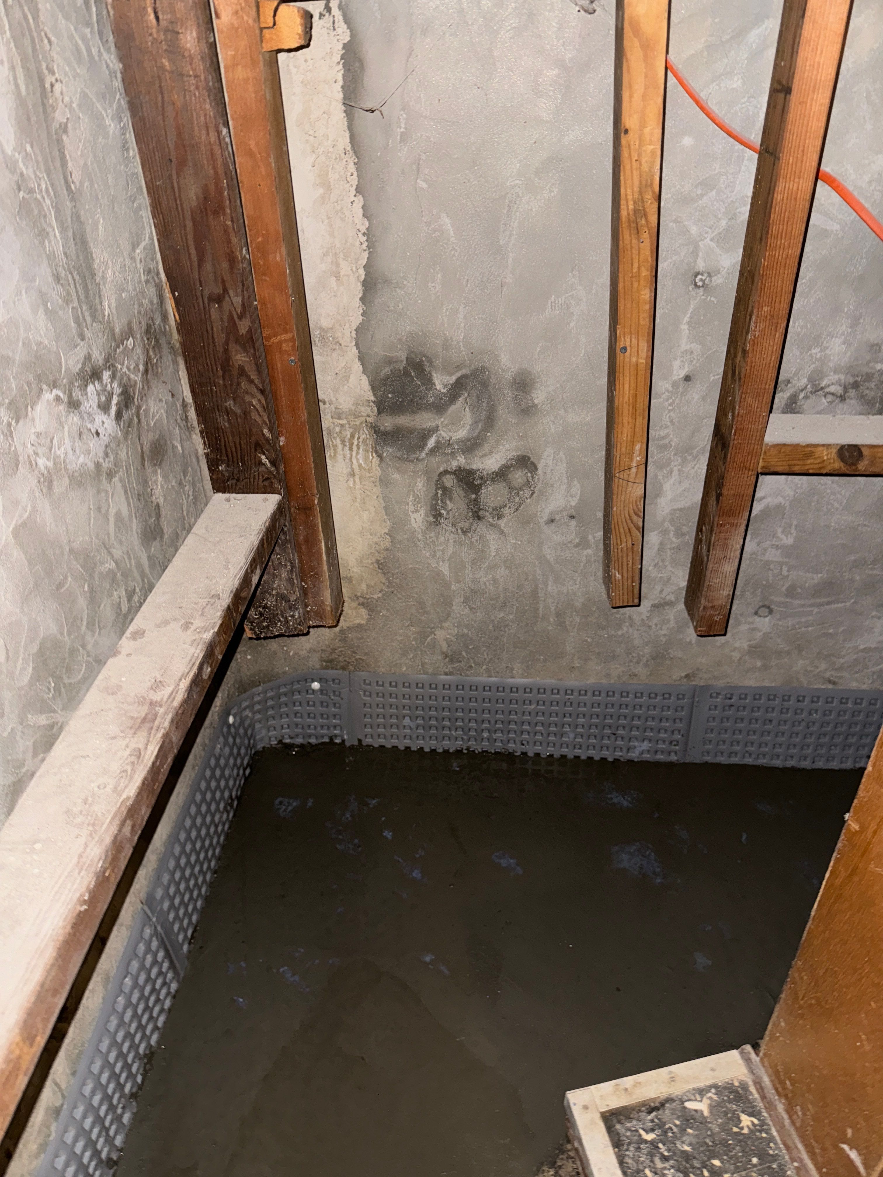 Interior French Drain & Mold Remediation Little Falls NJ by Pure Service Pro, LLC 
