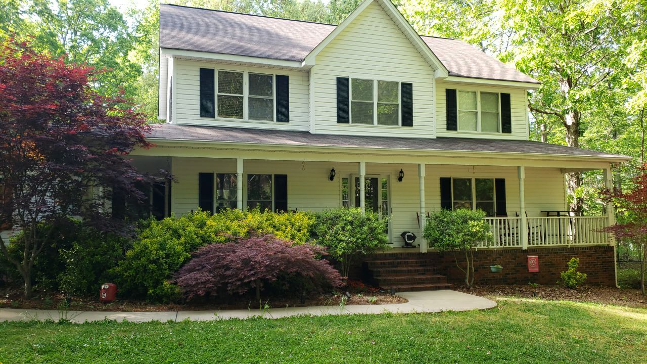 House Wash using cleaner by Power Wash Masters LLC