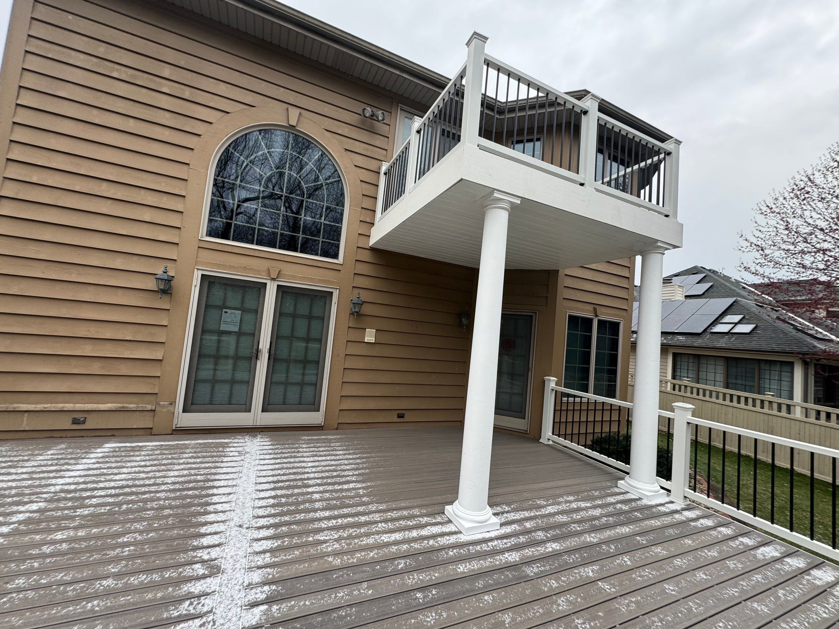 Deck Installation using Trex by INQUSE GENERAL CONTRACTOR