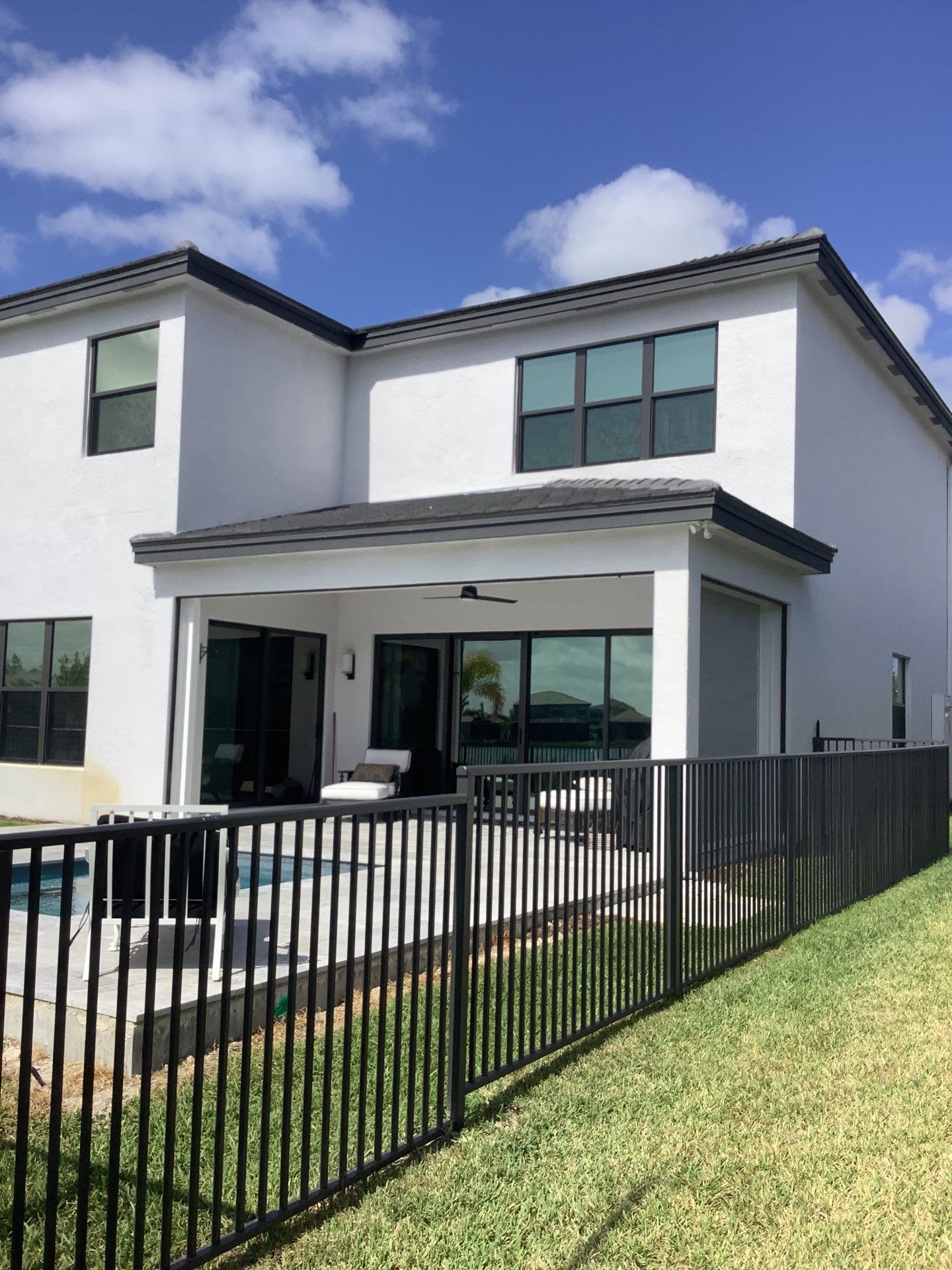 Splash Guard Gutters for Estero FL Rooflines by Gutter Professors