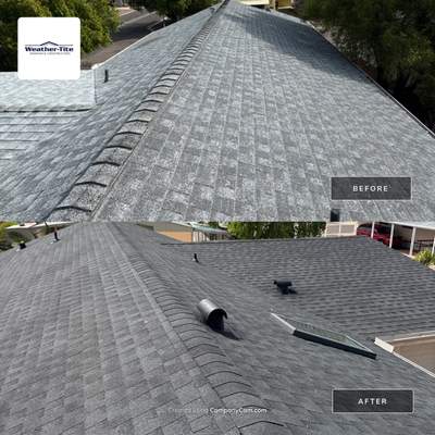 Residential Roof Install using GAF in Mesa