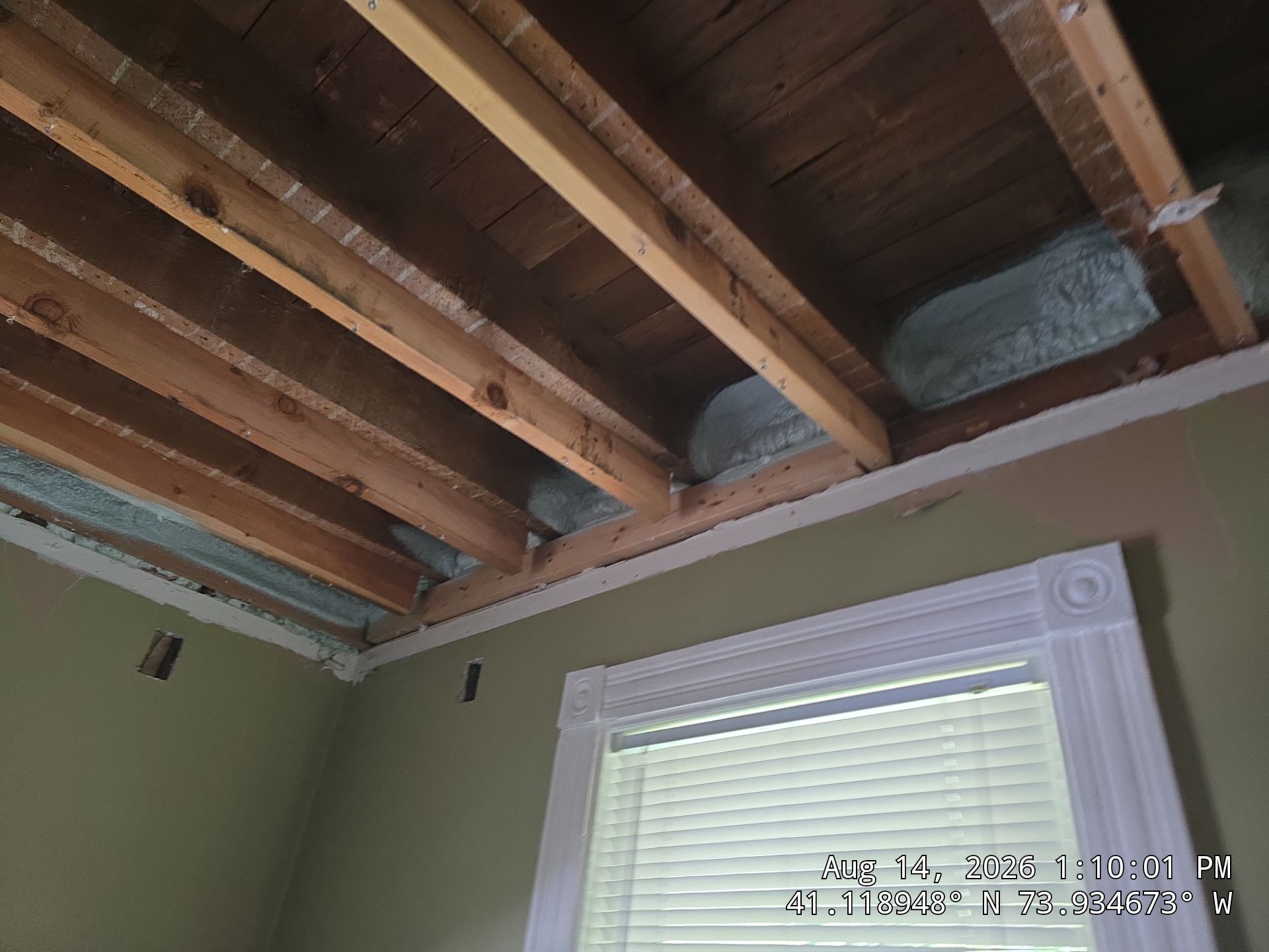 Closed Cell Spray Foam Insulation for Attic and Rim Joists in Valley Cottage by NYS Foam & Energy