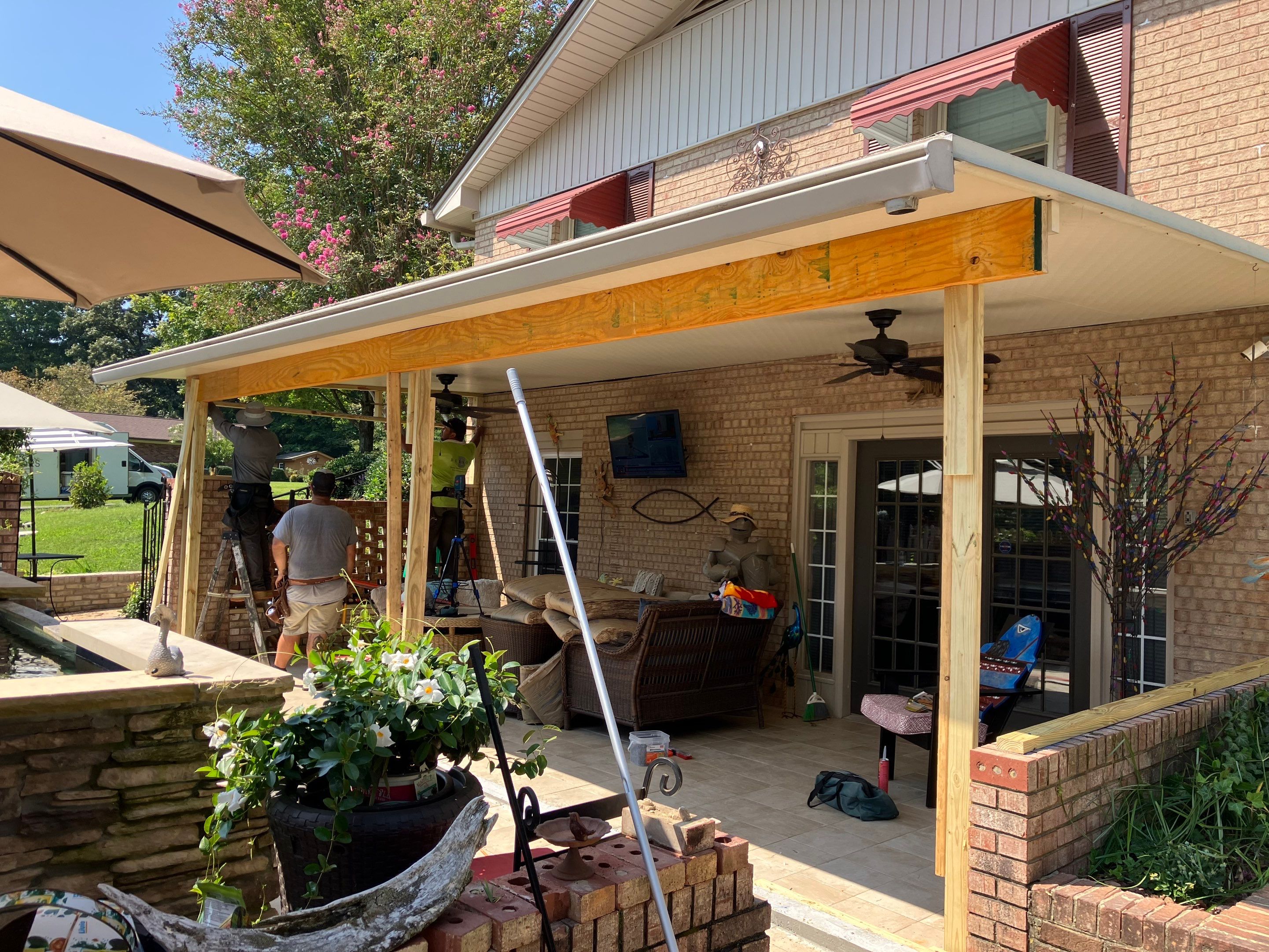 Window, Door, Deck, Custom Patio, Lower Sunroom by Clemmons Windows & Doors