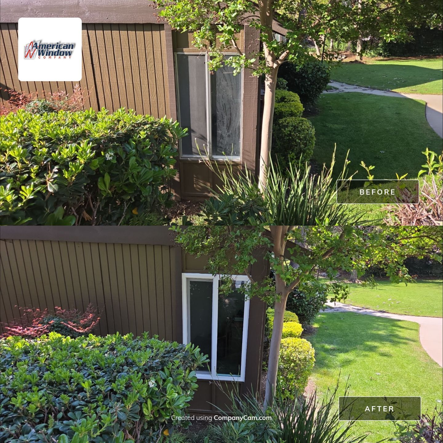 Window Installation using Milgard V250 Style Line by American Window Company