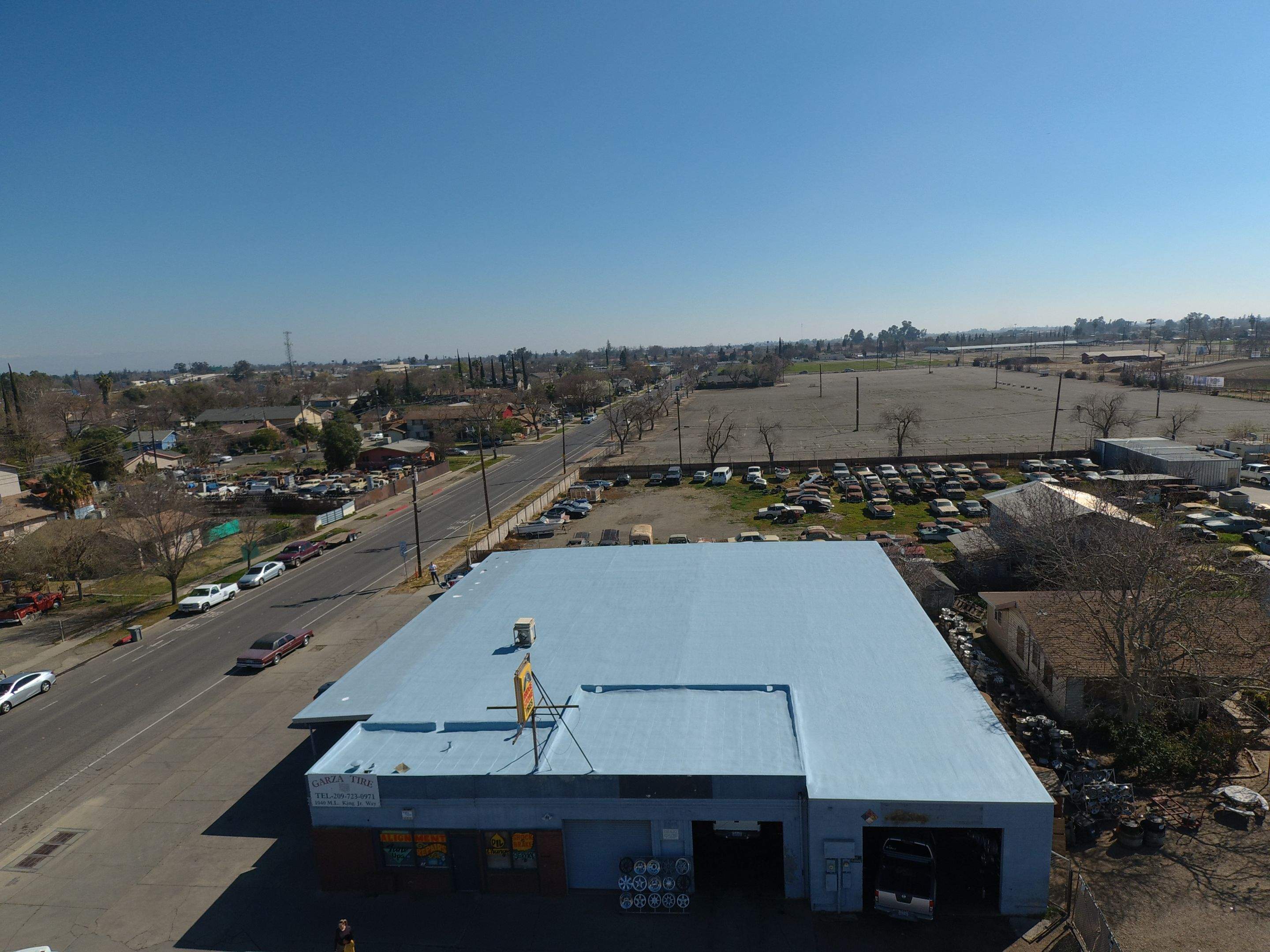 Spray foam and coatings using Conklin Benchmark/PUMA XL coatings and spray foam by Straight Edge Roofing Inc