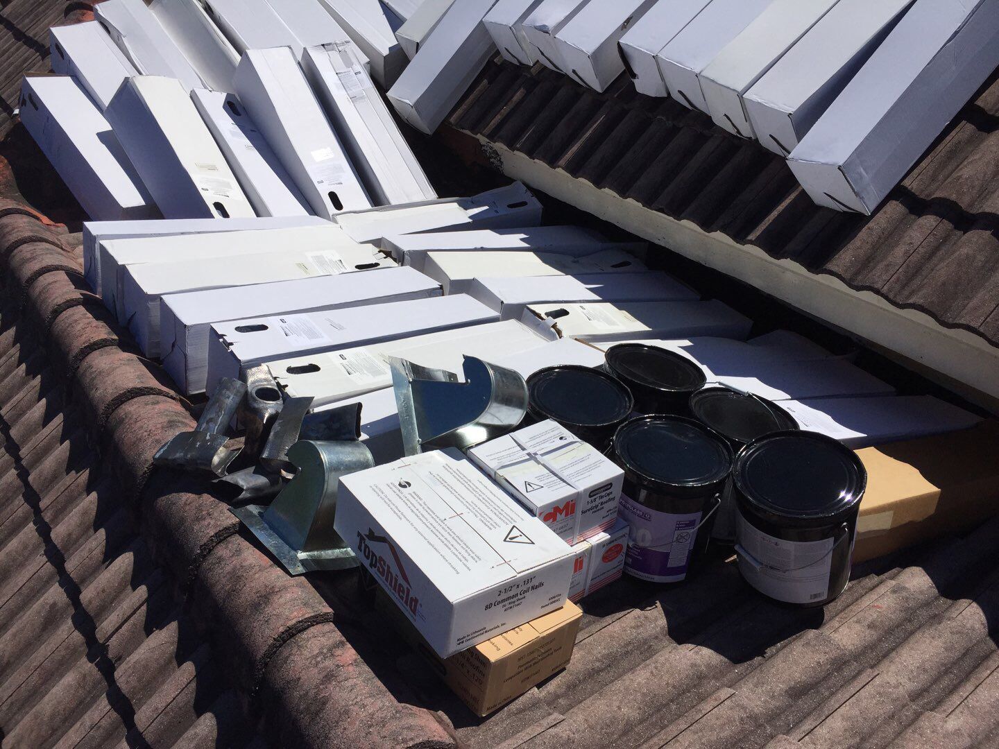 Residential Roofing Installation using Eagle Roofing Tile by BLUES BROTHERS ROOFING