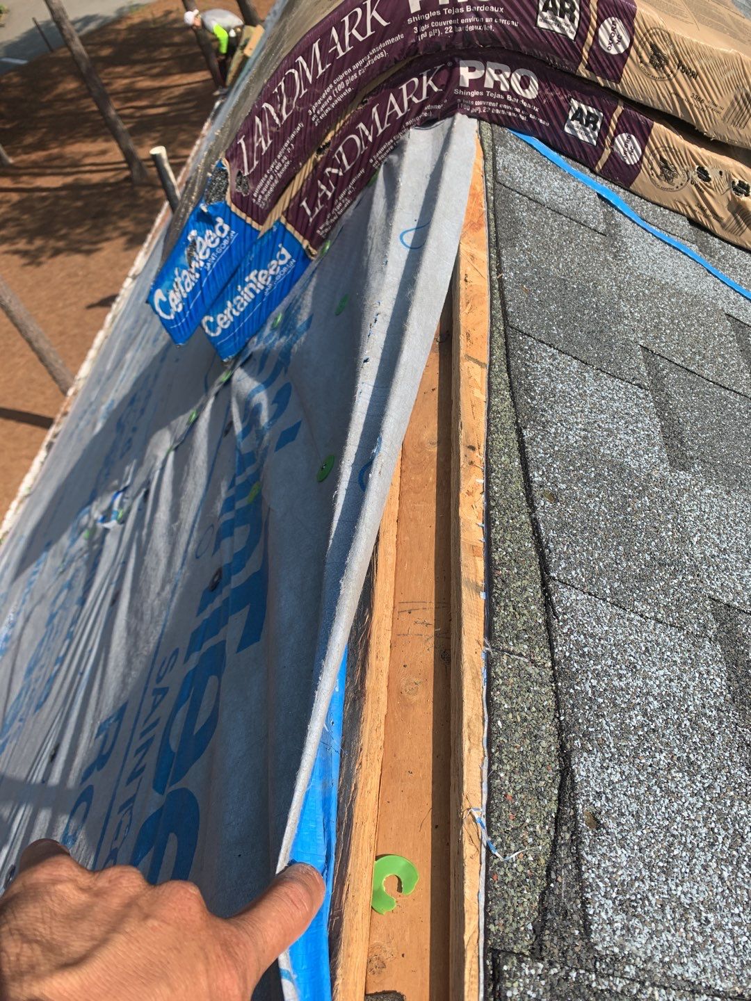 Hail Damaged Inspection / Repair / Re roof by American Roofing NC