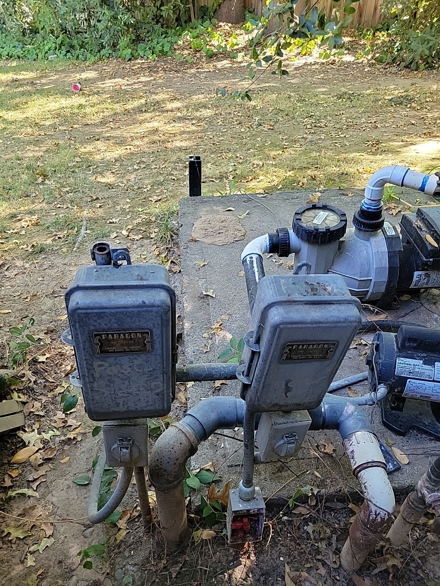 Pool sub panel replacement by Peach Electric Inc