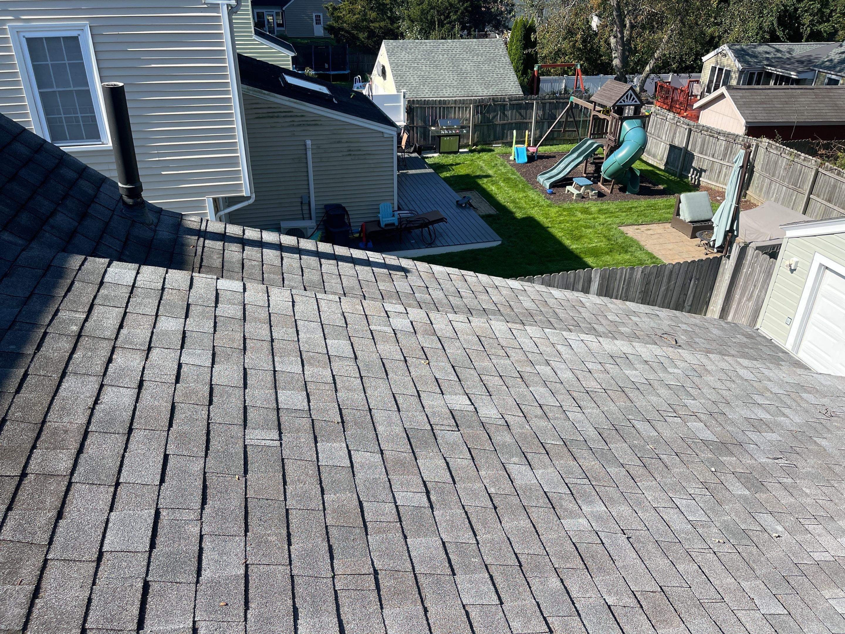 Residential Roofing Installation using Owens Corning TruDefinition Sierra Gray by A Plus Exterior
