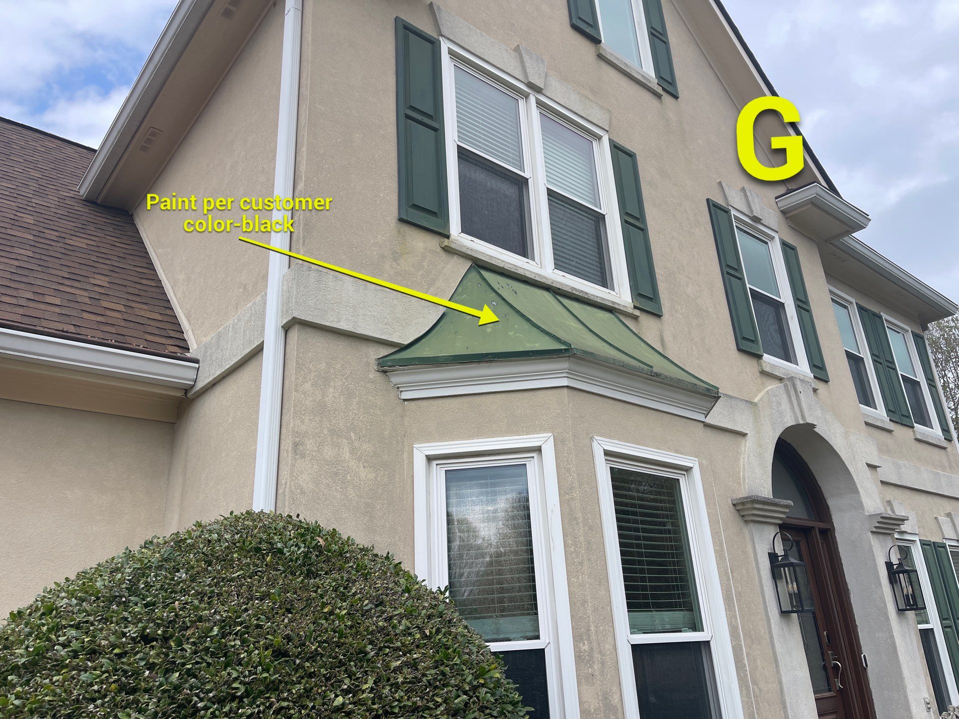 Exterior Painting using Sherwin-Williams and Rotted Wood Replacement by Nelson Exteriors