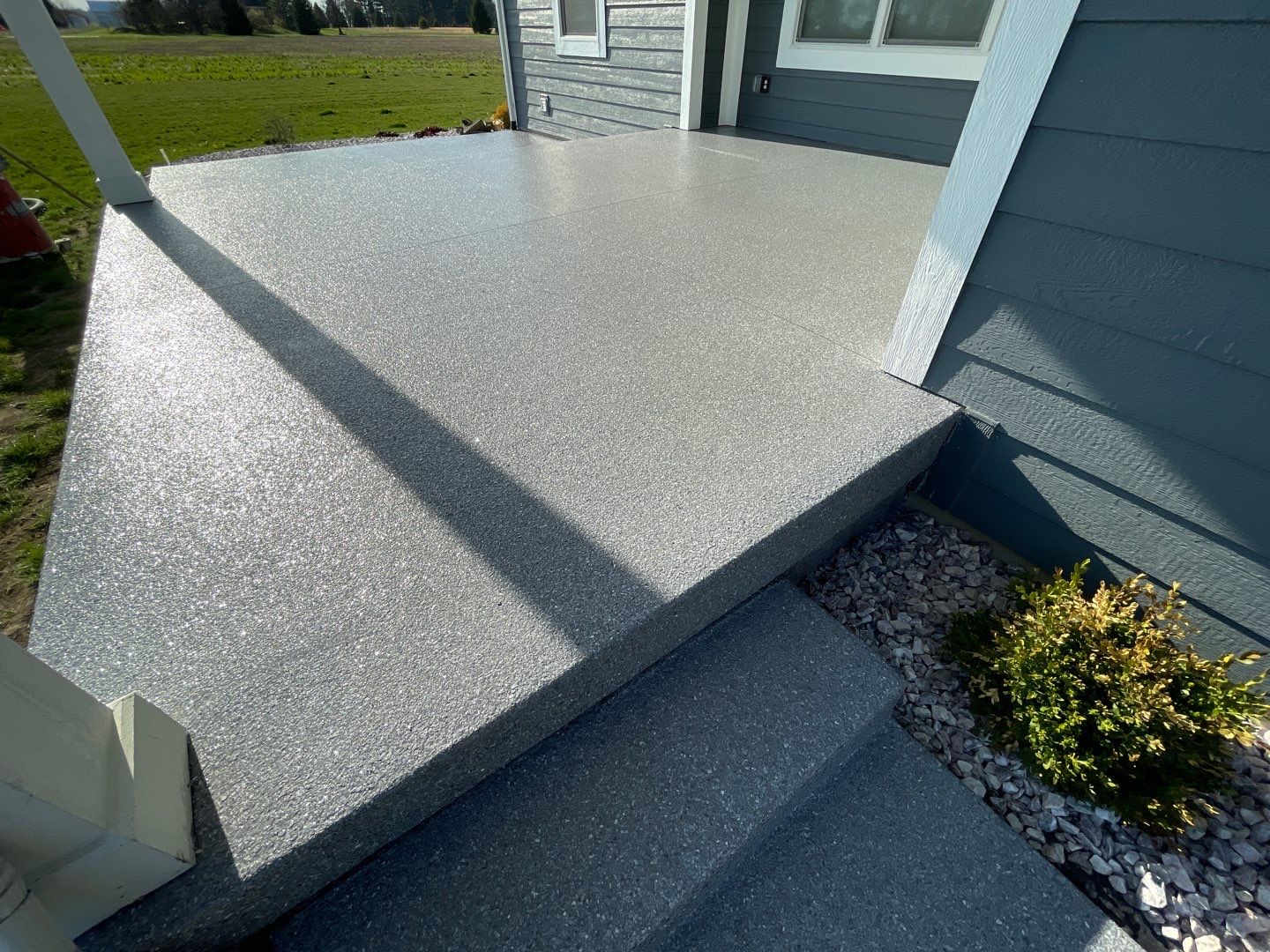 Garage, Barn and Patio Floor using Granite by Your1DayFloor.com