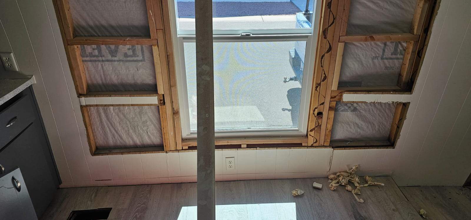 Rehab in process by Mobile Home Installations