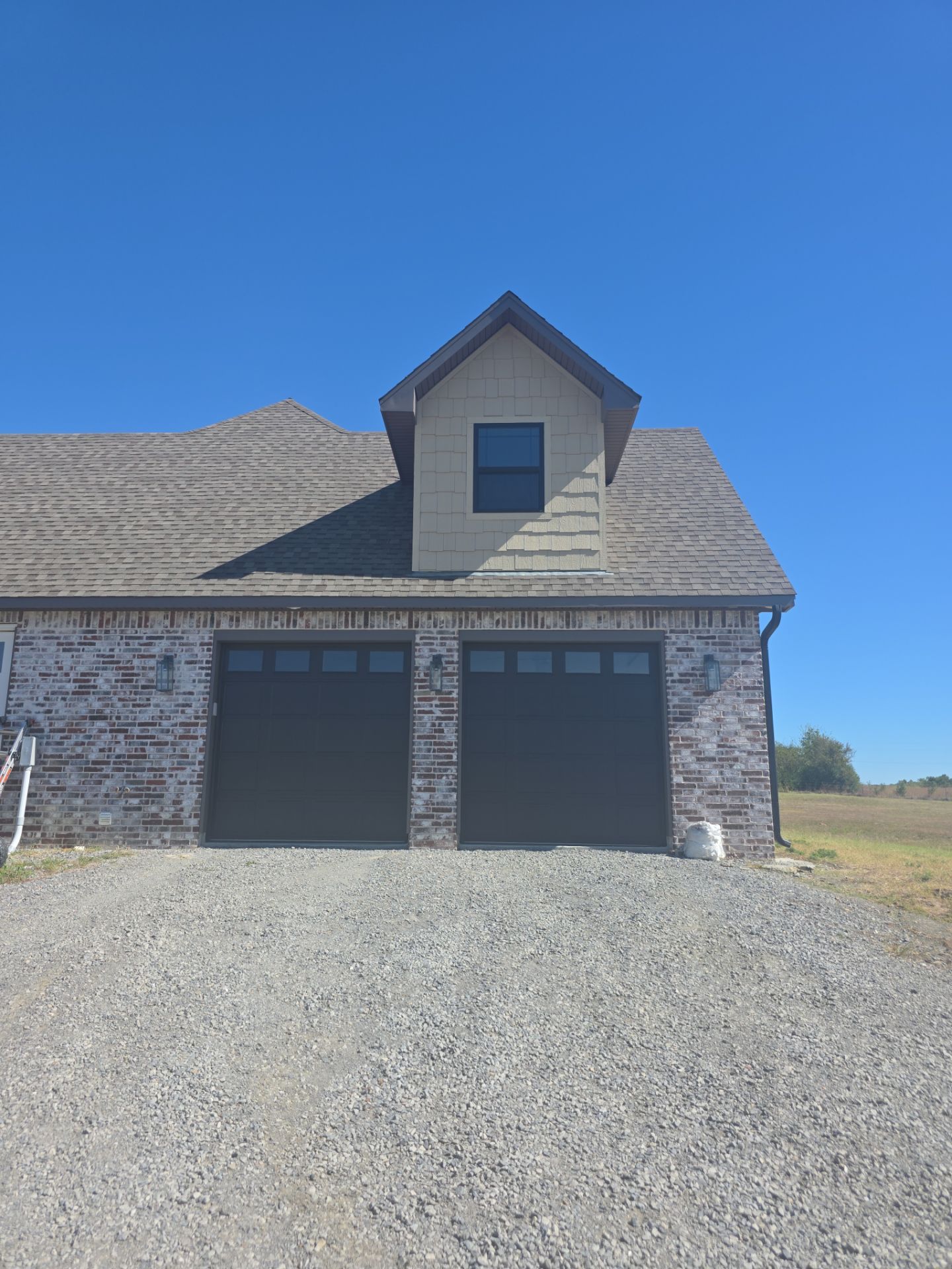 Fascia and door frames wrapped with PVC coil & soffit installation by In & Out Construction & Remodeling, LLC