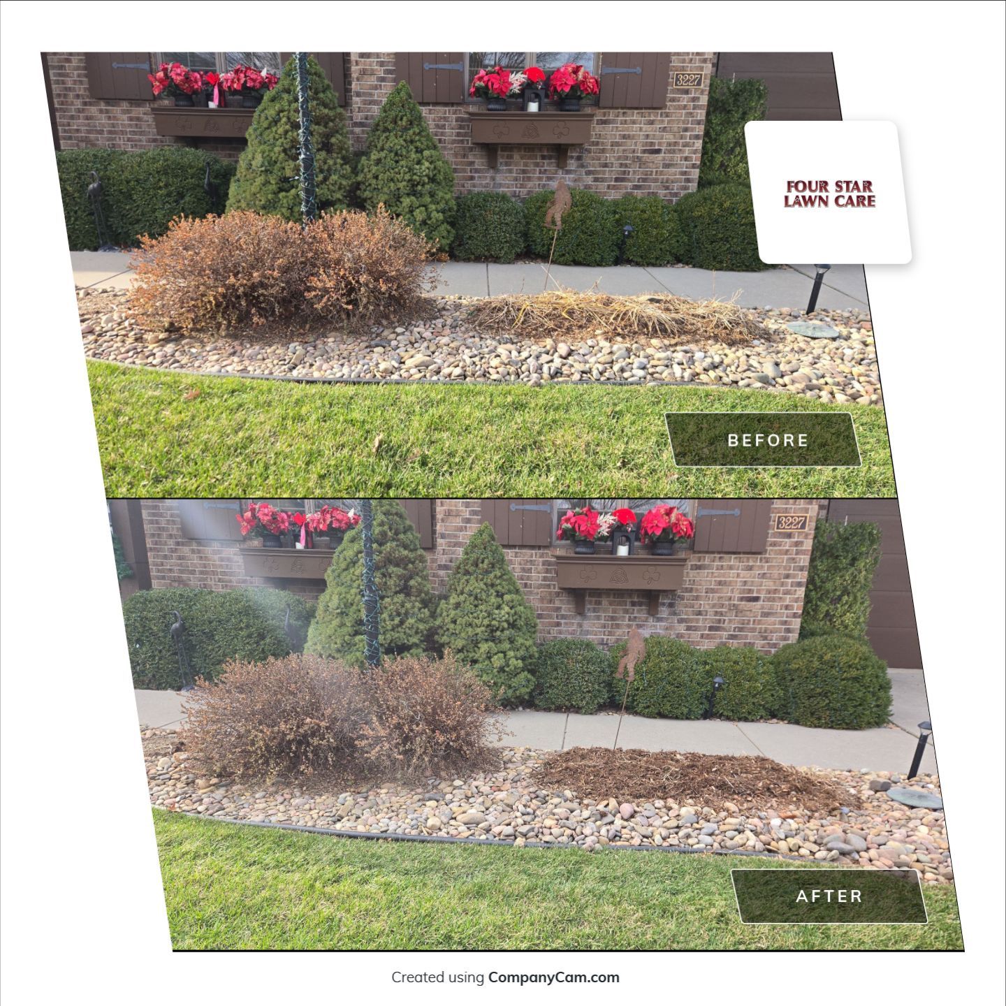 Project in Wichita by Four Star Lawn Care
