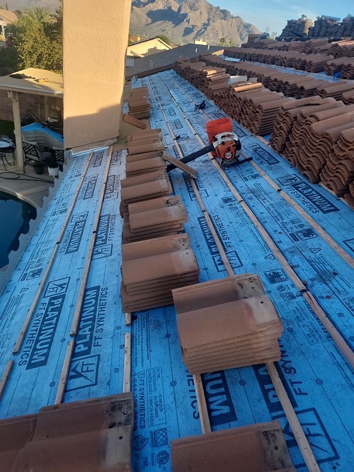 Sunset Tan Concrete Tile by Reimagine Roofing
