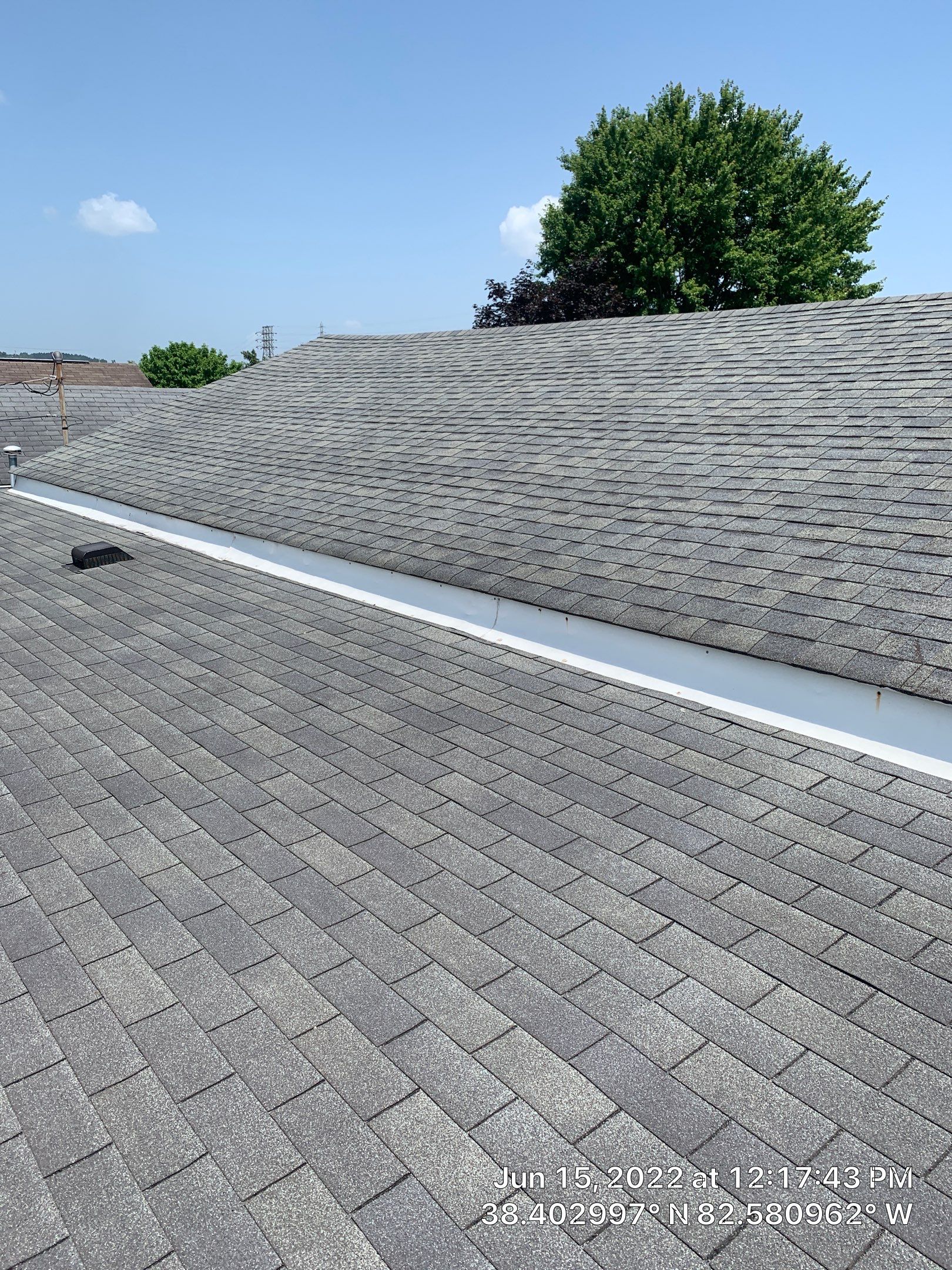Residential Roofing Installation using Certainteed Landmark Shingles Colonial Slate Color by Secure Construction Company Inc