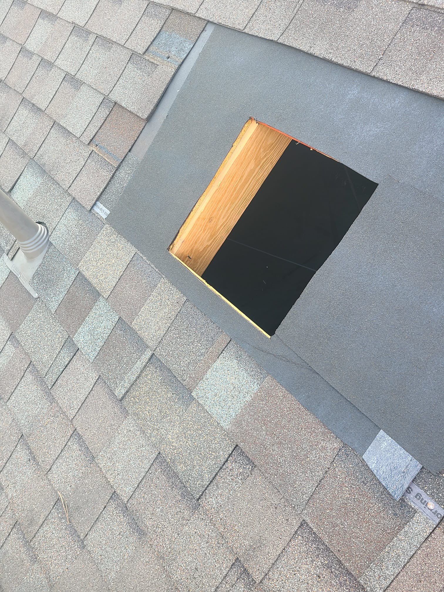 Hail Damage using Owen's Corning Duration (Lifetime) Shingles by Roof Repair Company