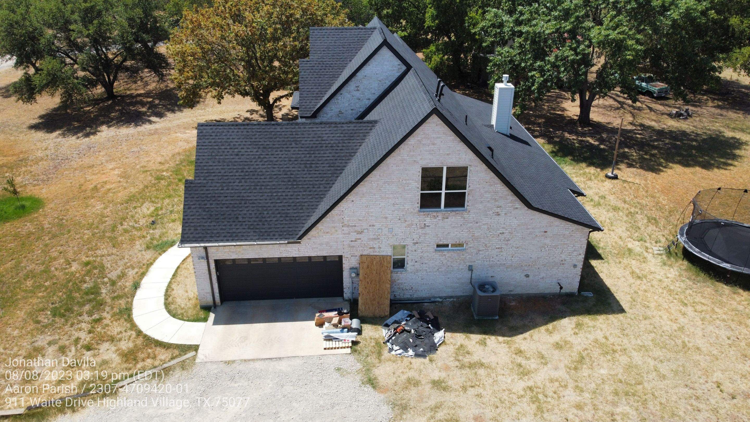 Project in Highland Village by Zeus Exteriors